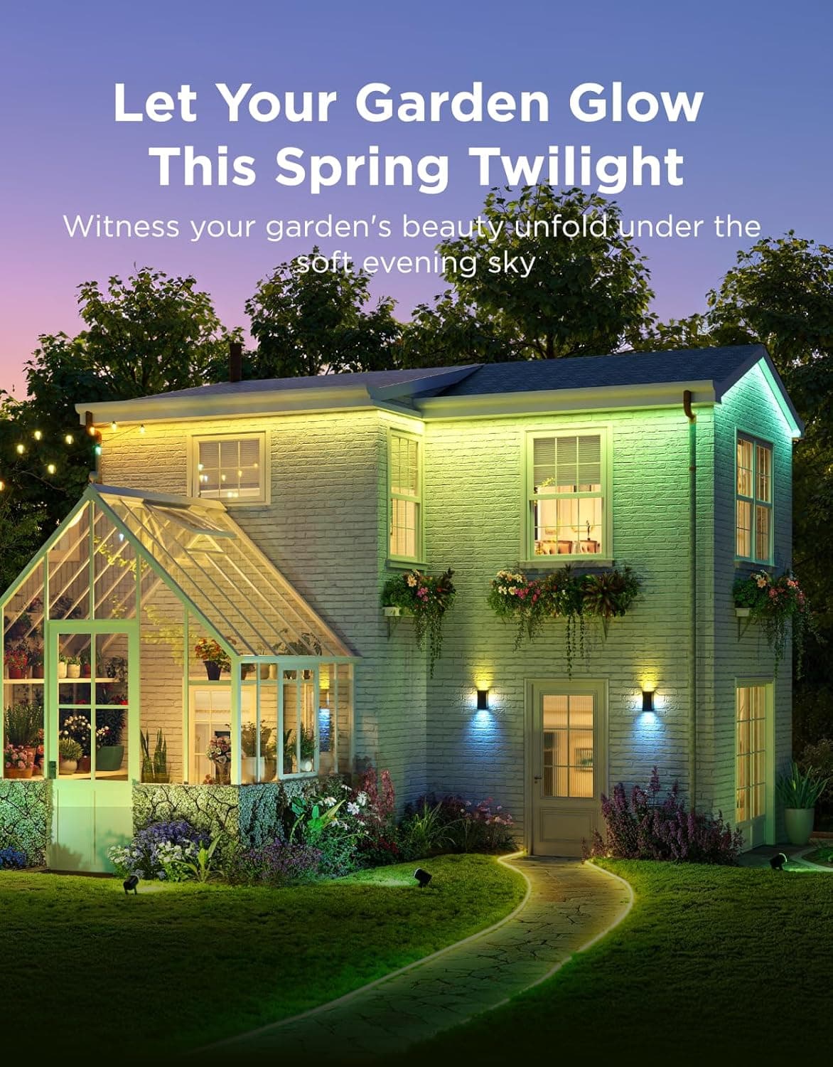 Govee Outdoor LED Strip Lights, 98.4ft Smart Lights thumbnail 2