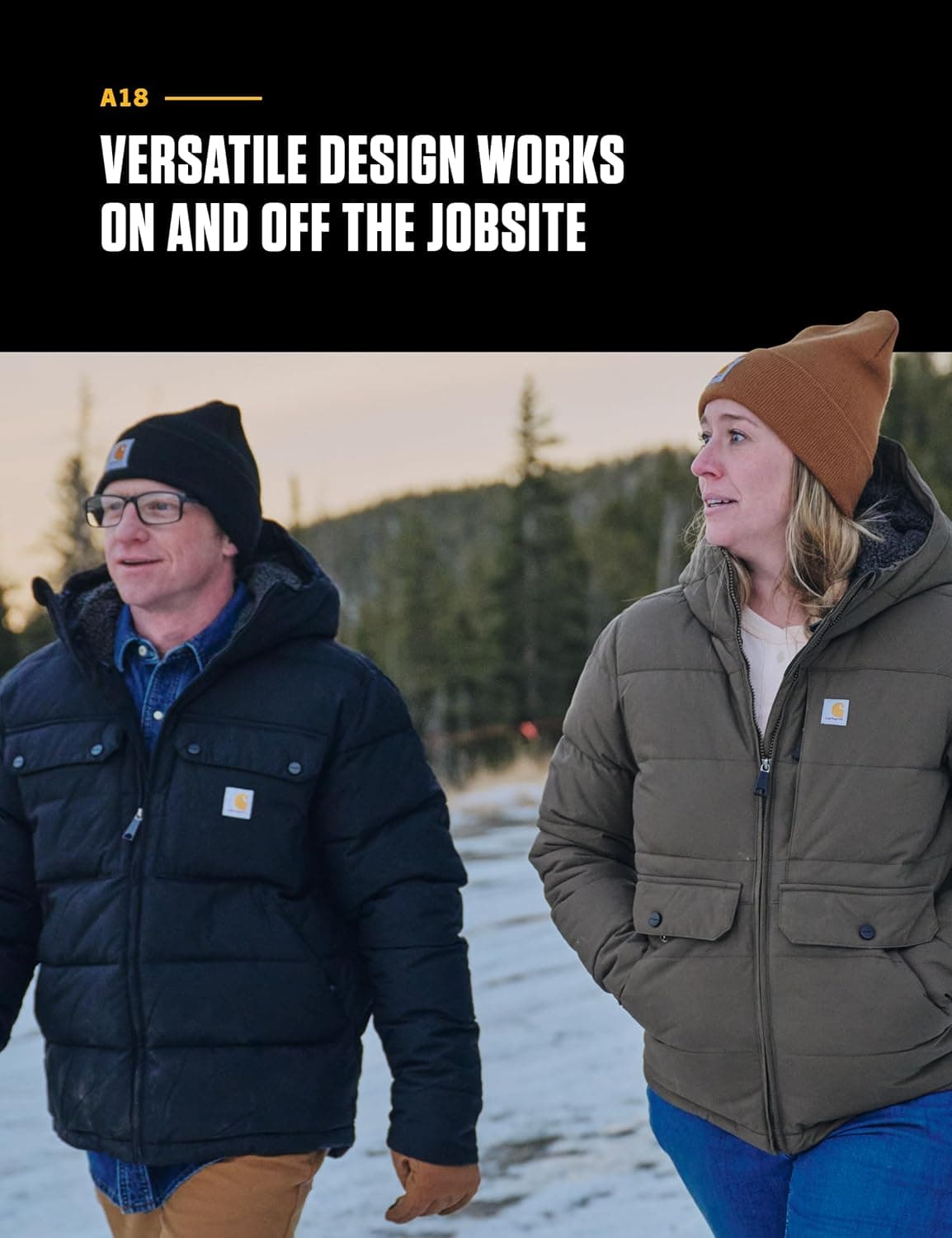 Carhartt Mens Knit Cuffed Beanie Hat, Black, One Size US at Amazon Men’s Clothing store: Cold Weather Hats thumbnail 5