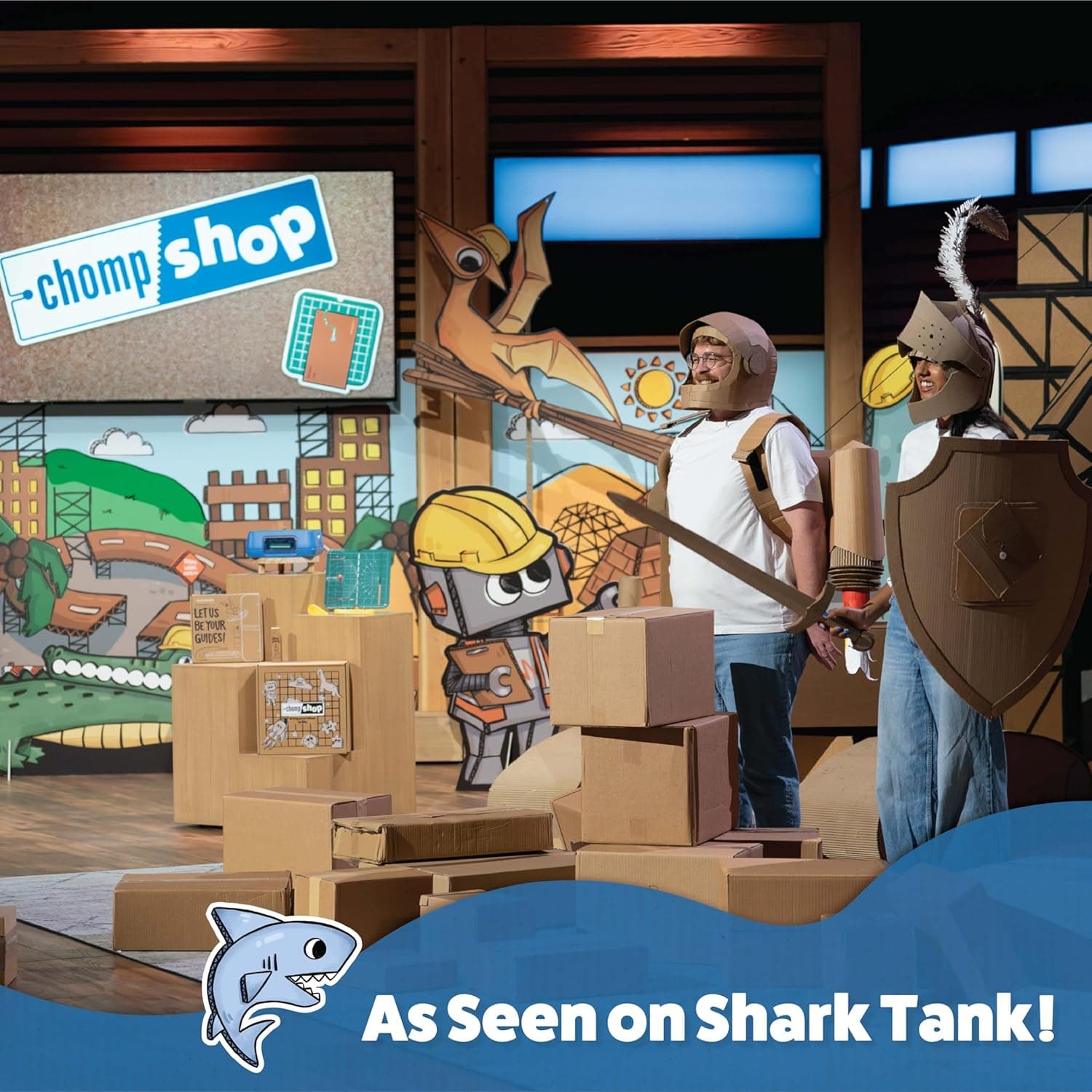 ChompSaw - Kid-Safe Power Tool for Cutting Cardboard thumbnail 5