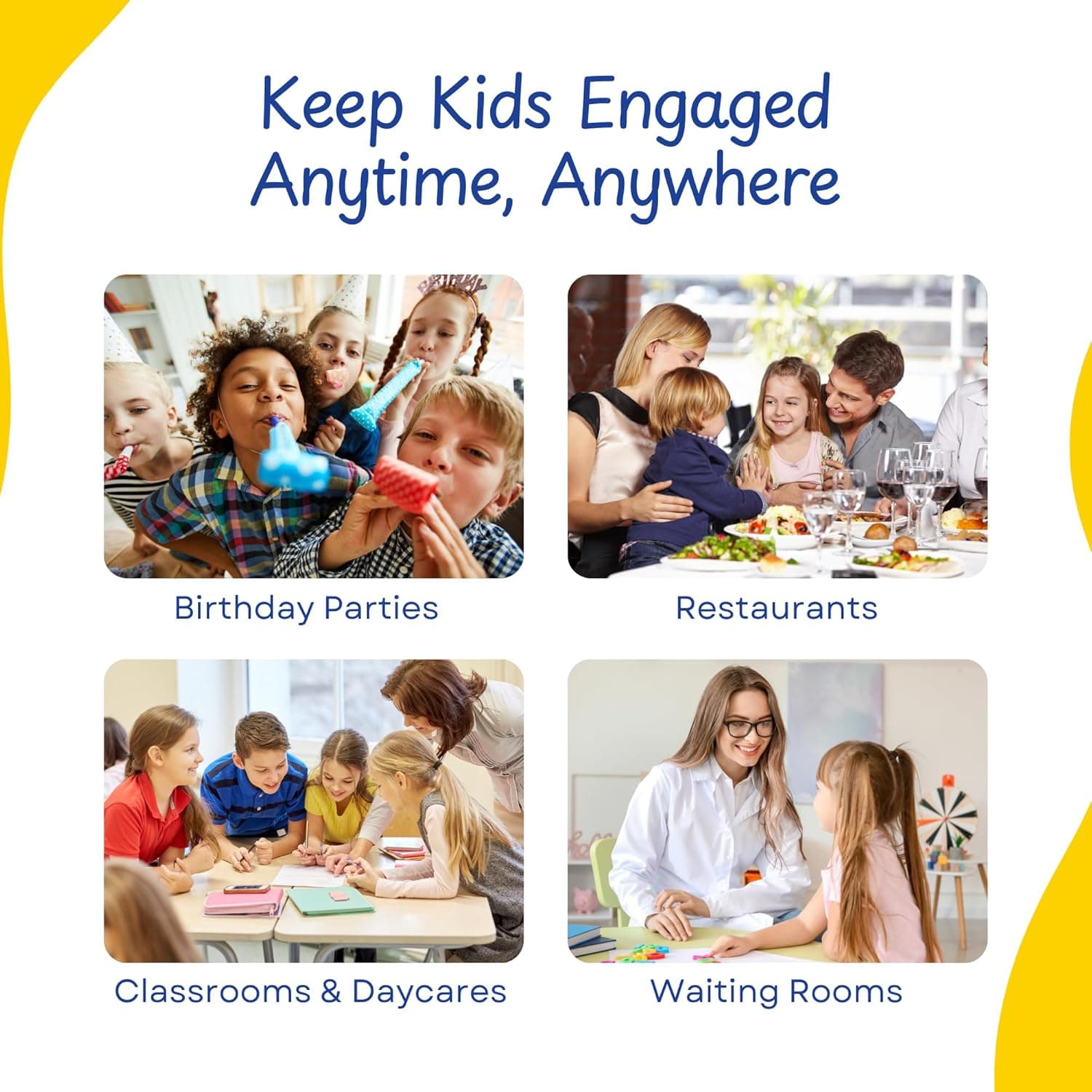 CrayonKing 25 Sets of 4-Packs (100 Bulk Crayons) – Non-Toxic, Individually Wrapped, Perfect for Parties, Restaurants, Classrooms &amp; More : Toys &amp; Games thumbnail 4