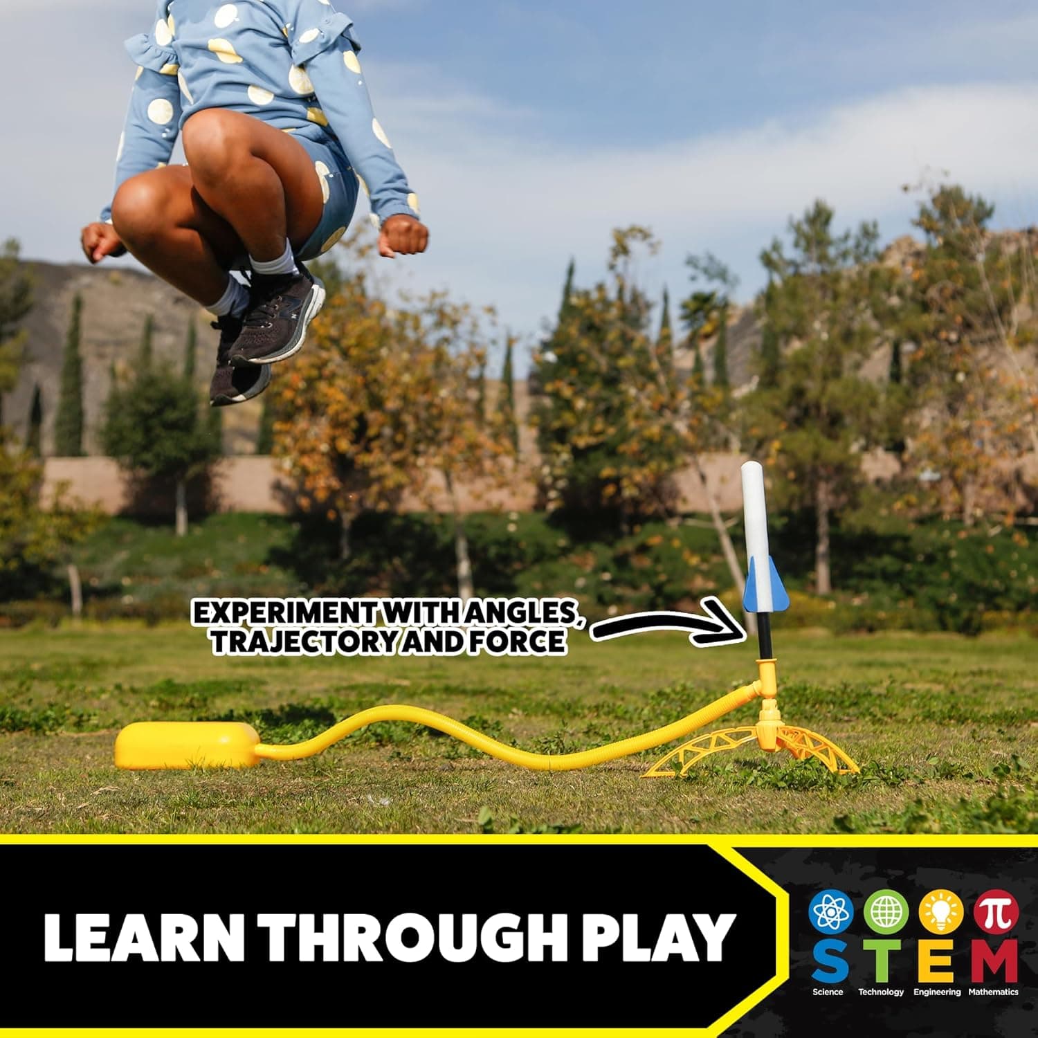 Stomp Rocket Jr Glow Rocket Launcher thumbnail 5