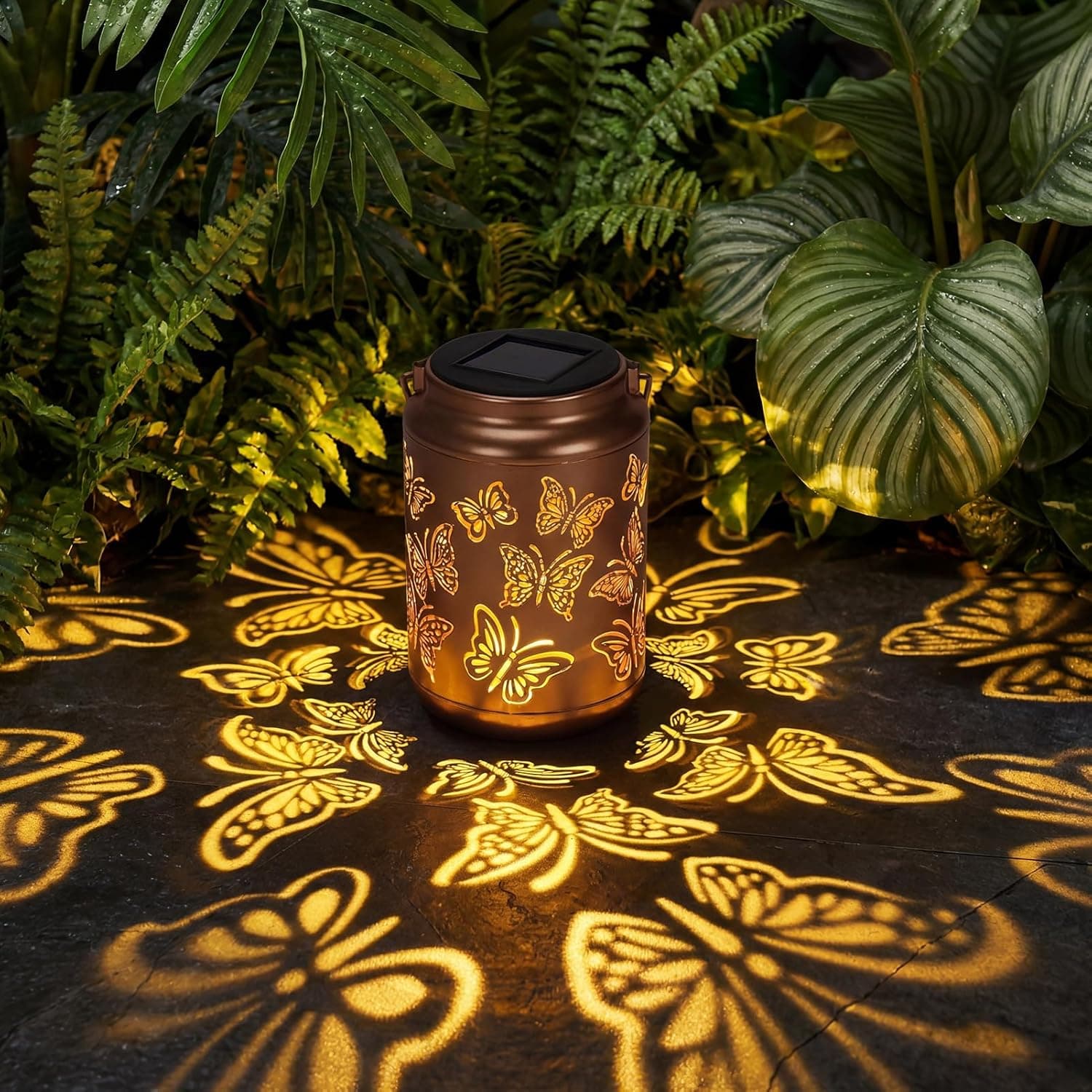 Edenseelake Solar Lanterns Outdoor Waterproof Butterfly Lights, Outdoor Hanging Lanterns for Patio, Porch, Yard, Garden Decor : Tools &amp; Home Improvement — Spring Gift Ideas gift idea