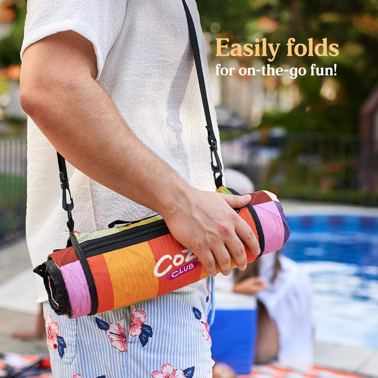 Cozy Club Waterproof Picnic Blanket thumbnail 5