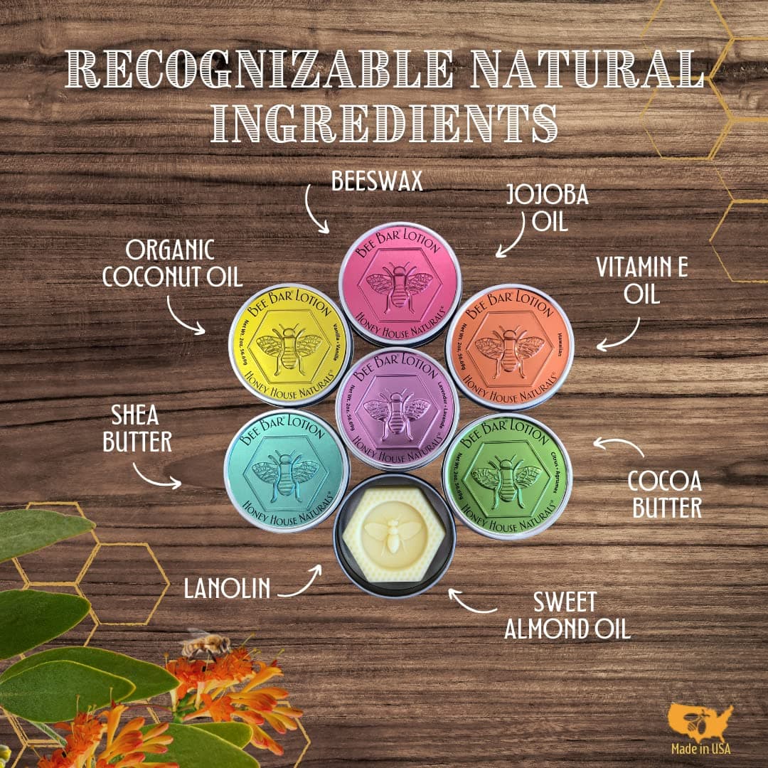 Honey House Naturals Bee Bar Gift Set thumbnail 3