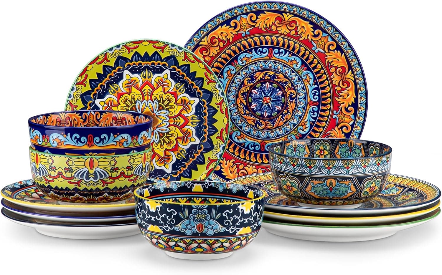 vancasso 12-Piece Bohemian Porcelain Dinnerware Set — Easter Gifts gift idea