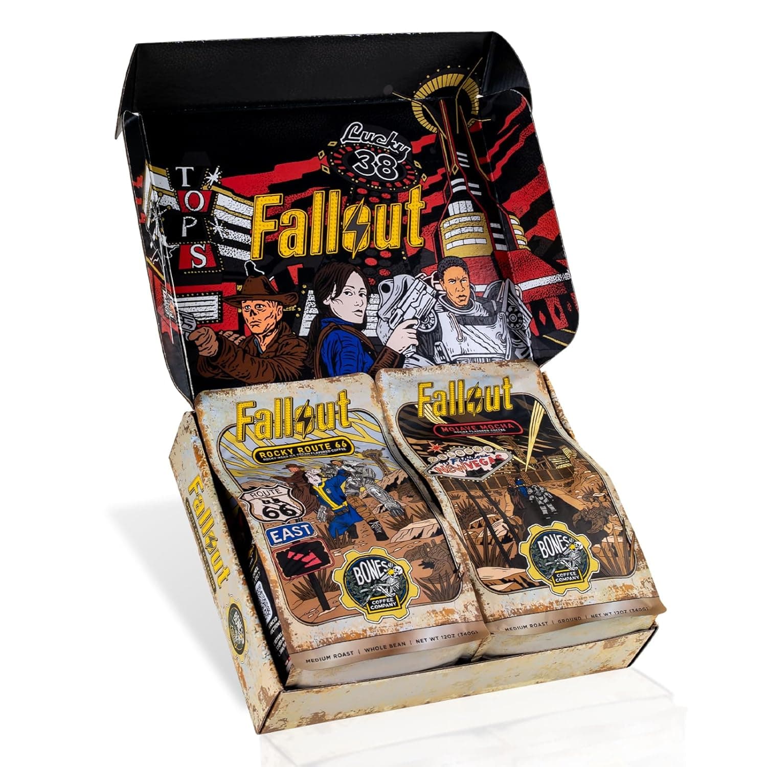 Bones Coffee Company Fallout Sin City Coffee Collector thumbnail 3