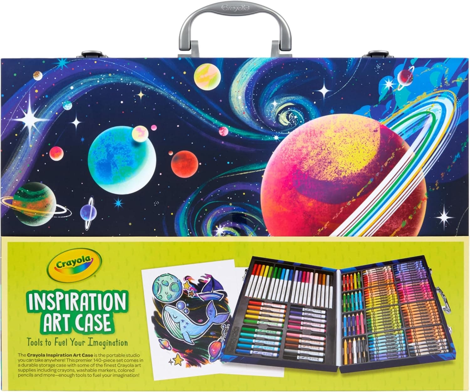 Crayola Inspiration Art Case Space Coloring Set (140pcs) thumbnail 5