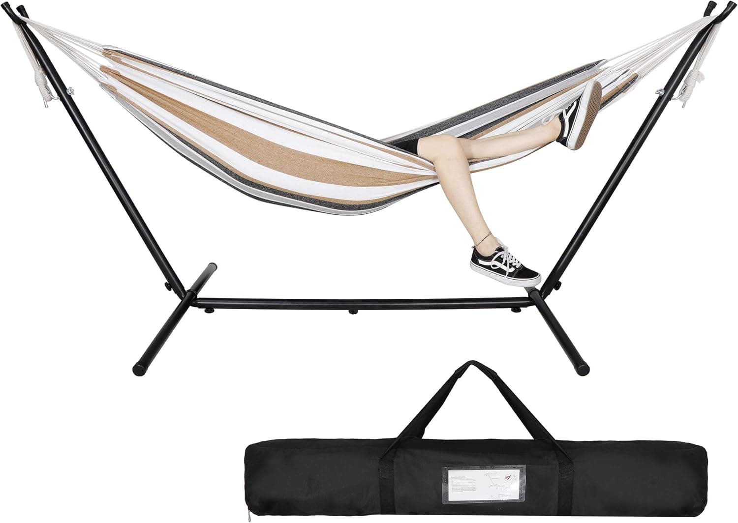 Portable 2-Person Hammock with Stand and Carrying Case thumbnail 5