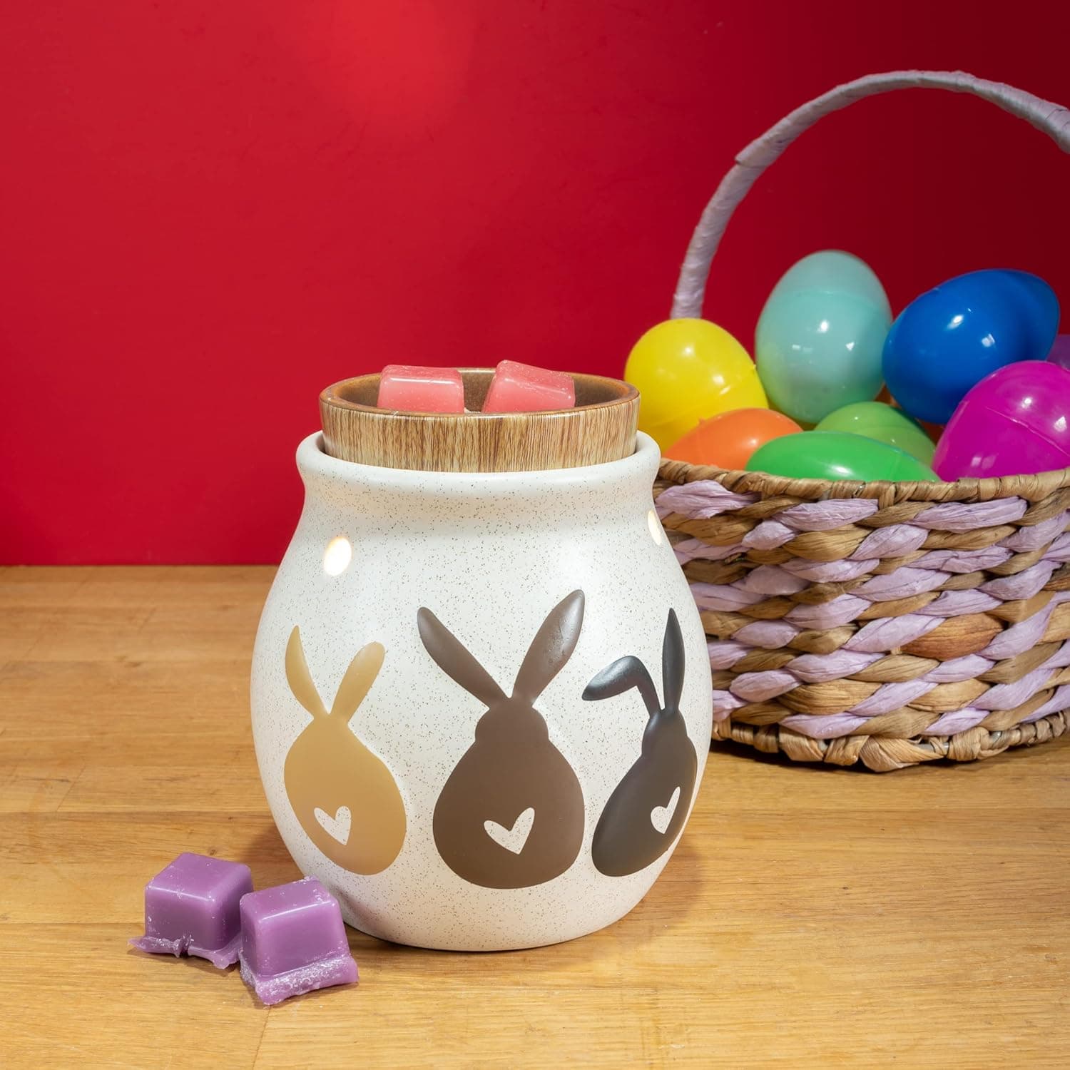 Scentsationals Wax Melt Warmer - Romance Collection Love Bunnies thumbnail 2