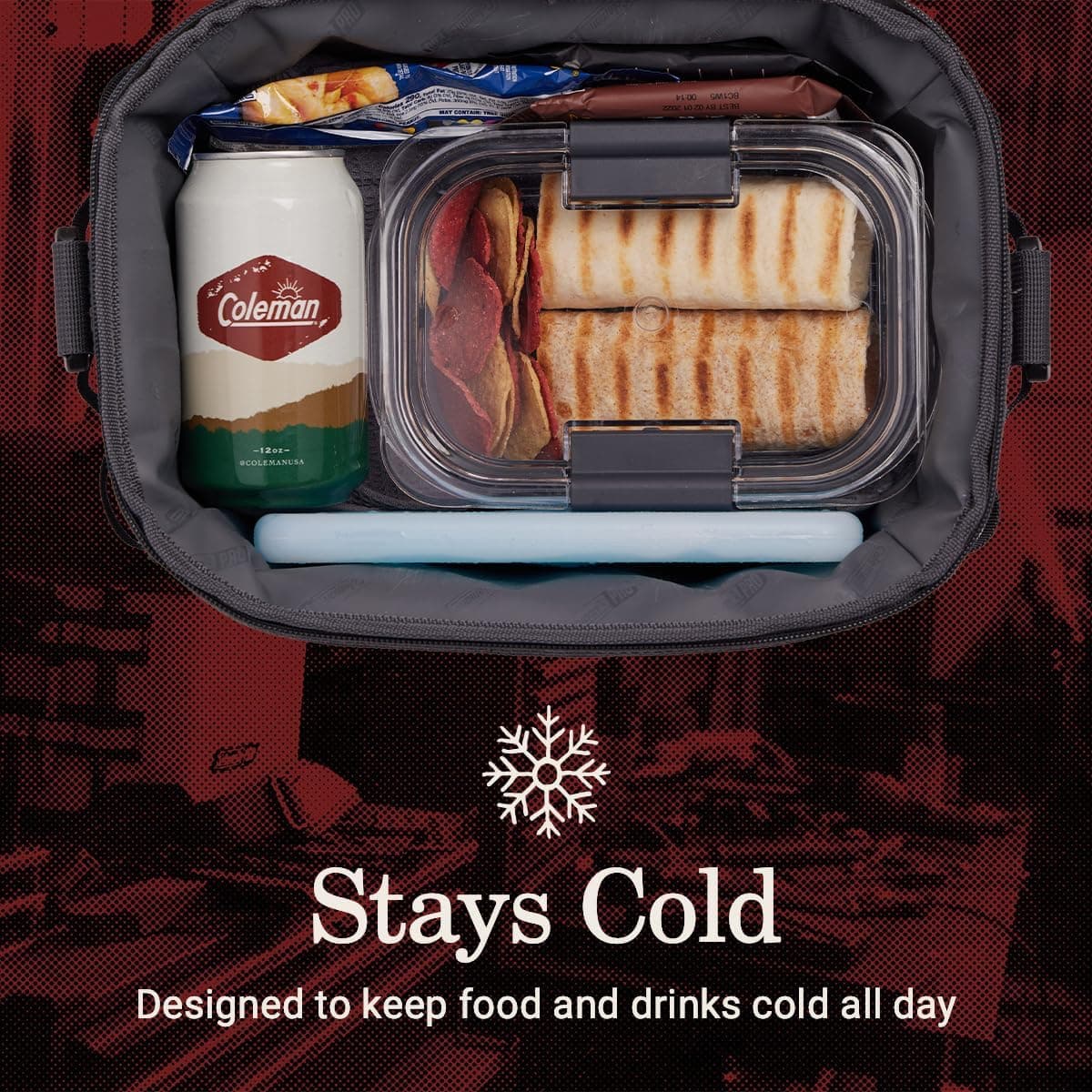 Coleman Pro 16-Can Premium Soft Cooler Lunchbox thumbnail 4