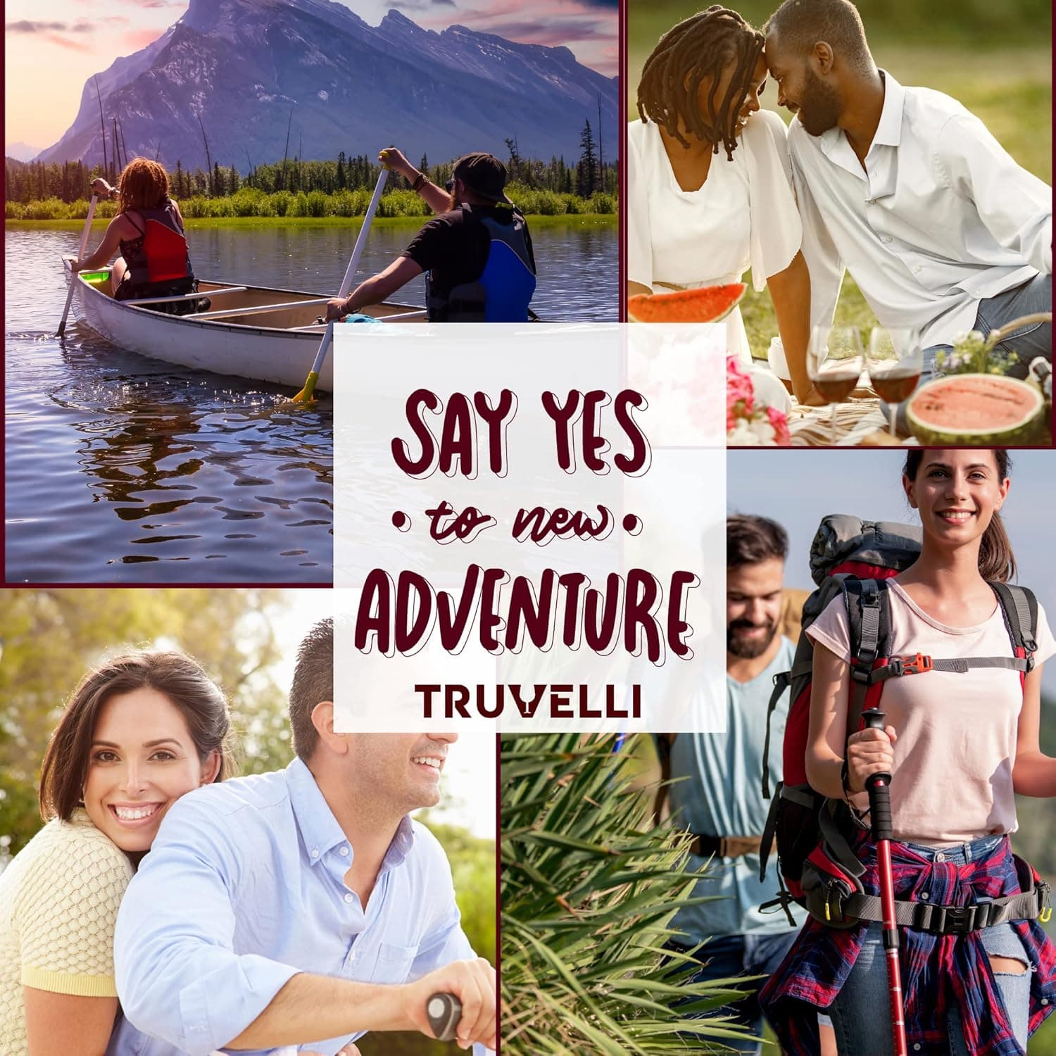 Truvelli Insulated Wine Tote Bag with Charcuterie Board thumbnail 2