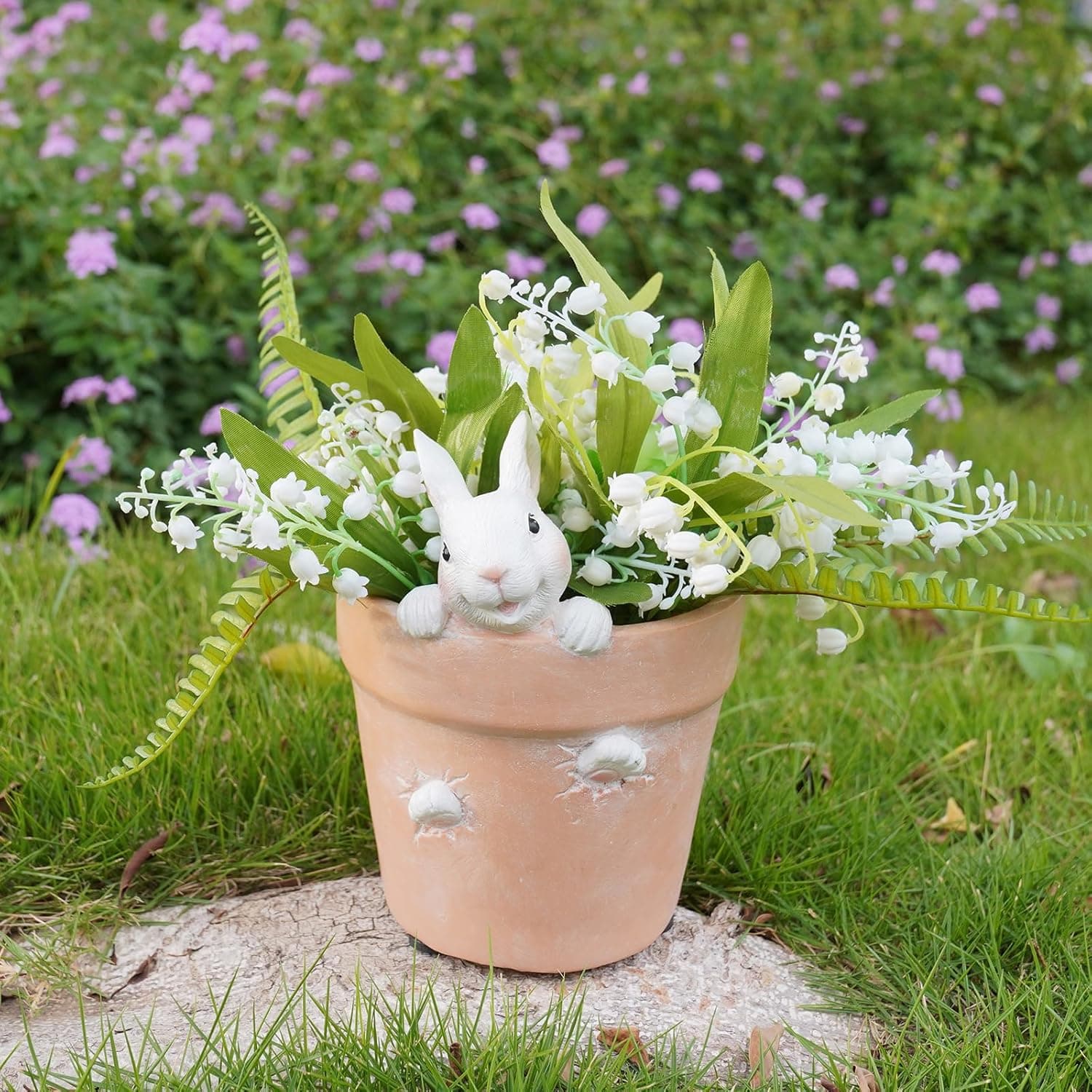 Newman House Studio Easter Bunny Decorative Planter thumbnail 3