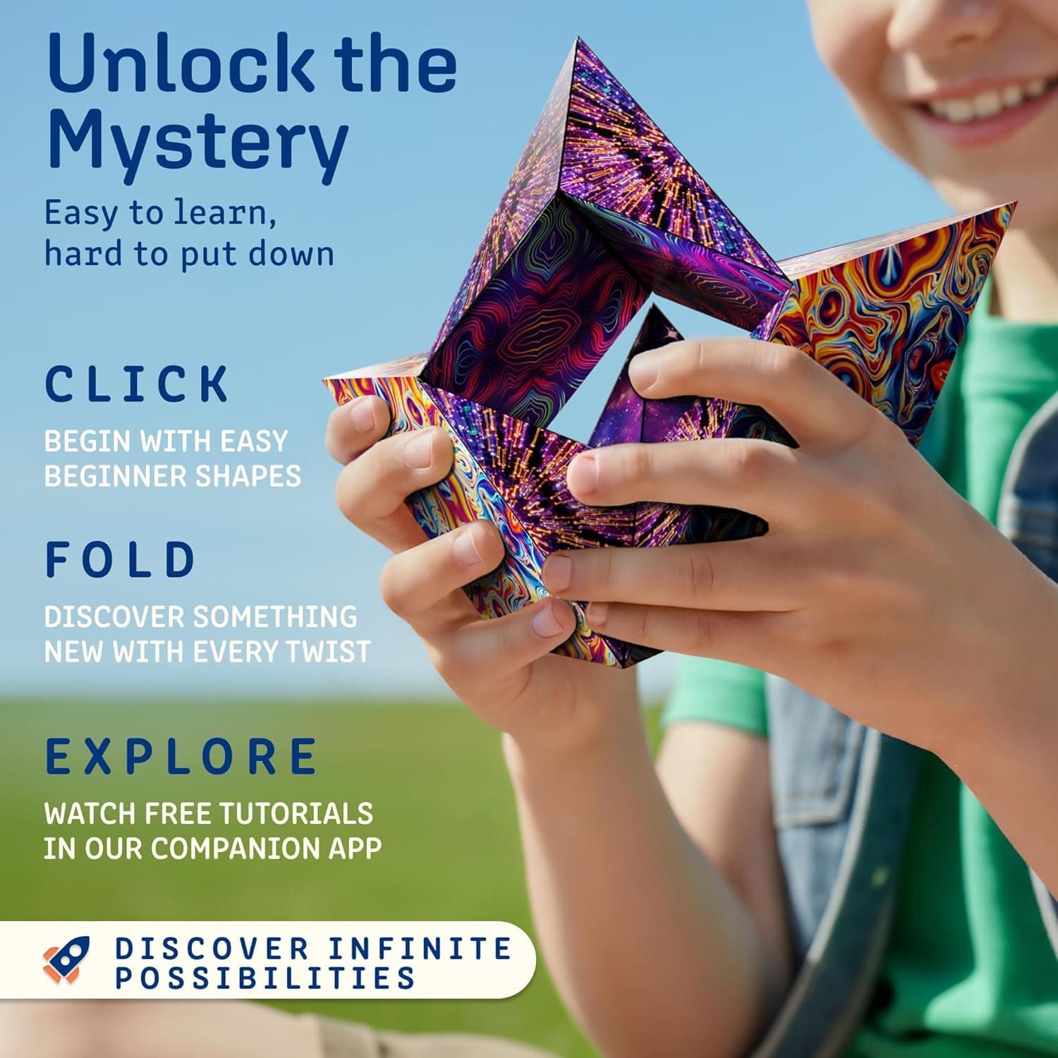 Shashibo Shape Shifting Box - Spaced Out thumbnail 4