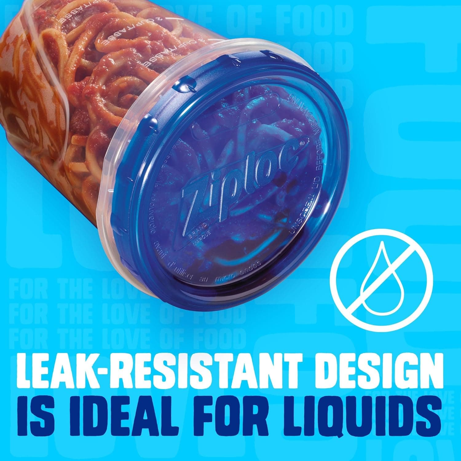 Ziploc Brand Twist n Loc Food Storage Containers - Medium Round (6 Count) thumbnail 2