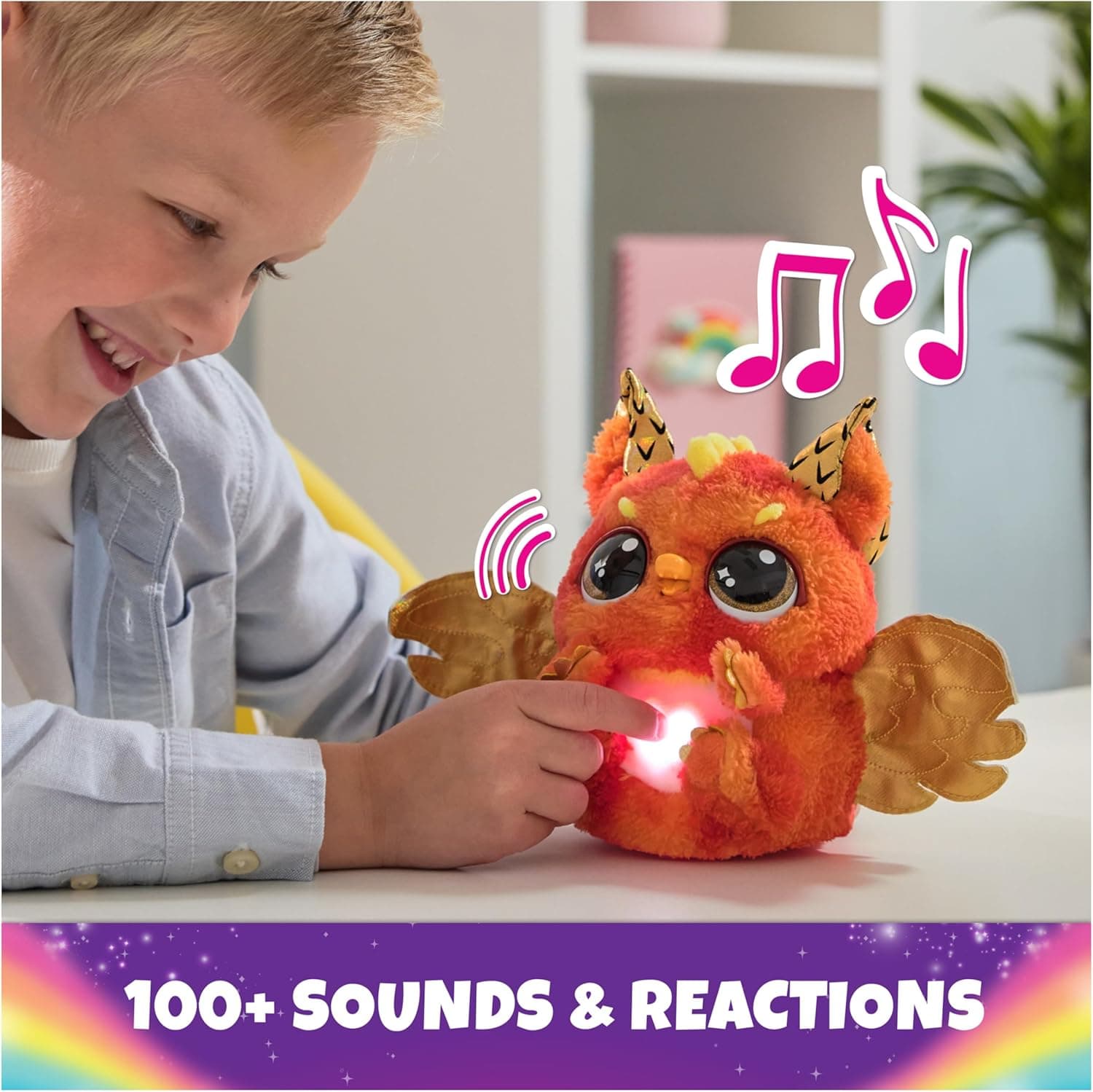 Hatchimals Alive, Mystery Hatch Draggle, Surprise Interactive Toy &amp; Egg with Mist, Lights &amp; Sounds (Styles May Vary), Kids Toys for Girls &amp; Boys : Toys &amp; Games thumbnail 5