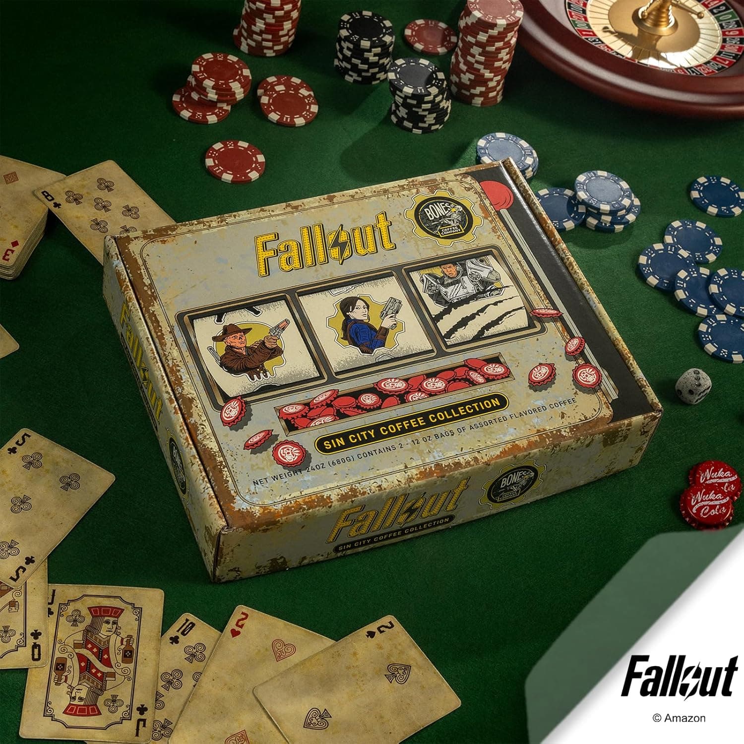 Bones Coffee Company Fallout Sin City Coffee Collector thumbnail 5