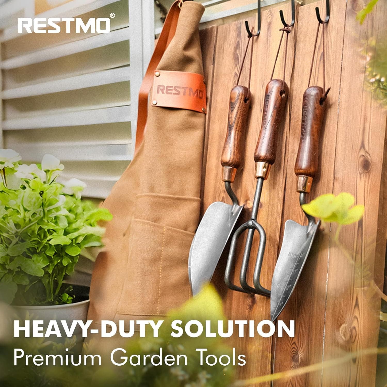 RESTMO 3-in-1 Heavy Duty Gardening Tools Kit thumbnail 3