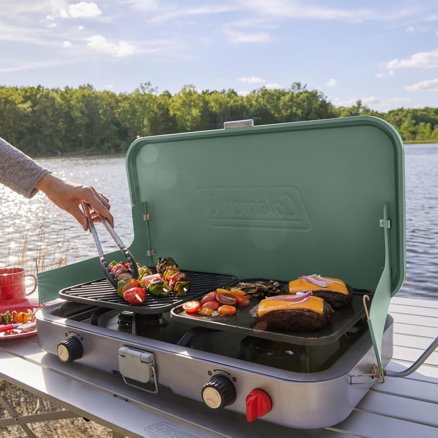 Coleman Cascade 3-in-1 Outdoor Camp Stove thumbnail 5