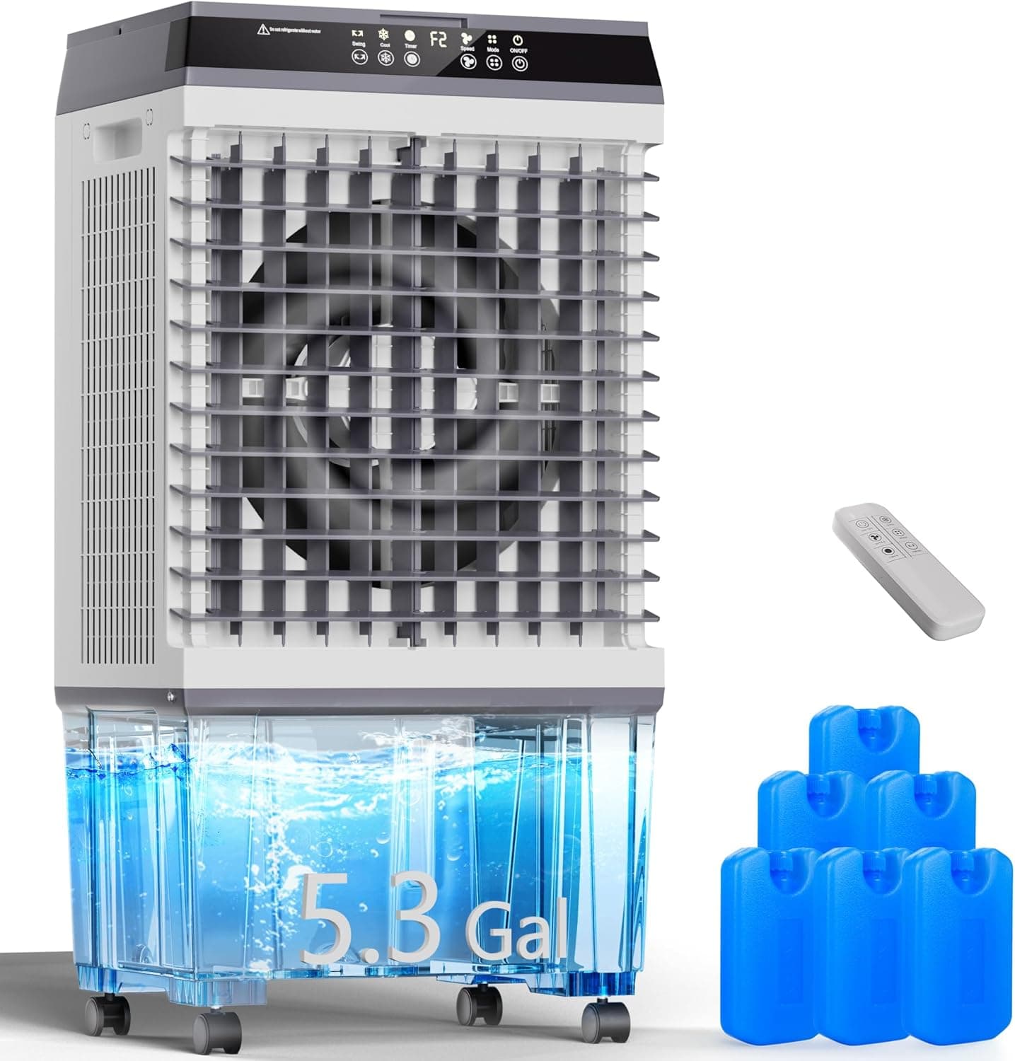 Uthfy Evaporative Air Cooler 3-IN-1 Swamp Cooler with Remote and Timer — Spring Gift Ideas gift idea