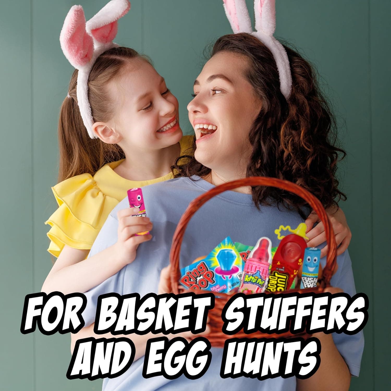 Bazooka Candy Brands Easter Candy Variety Pack, 18Ct Assorted Candy Lollipops, Bulk Individually Wrapped Ring Pop, Push Pop, &amp; More, Birthday Party Favors, Easter Basket Stuffers, Egg Fillers, Gifts : Grocery &amp; Gourmet Food thumbnail 4