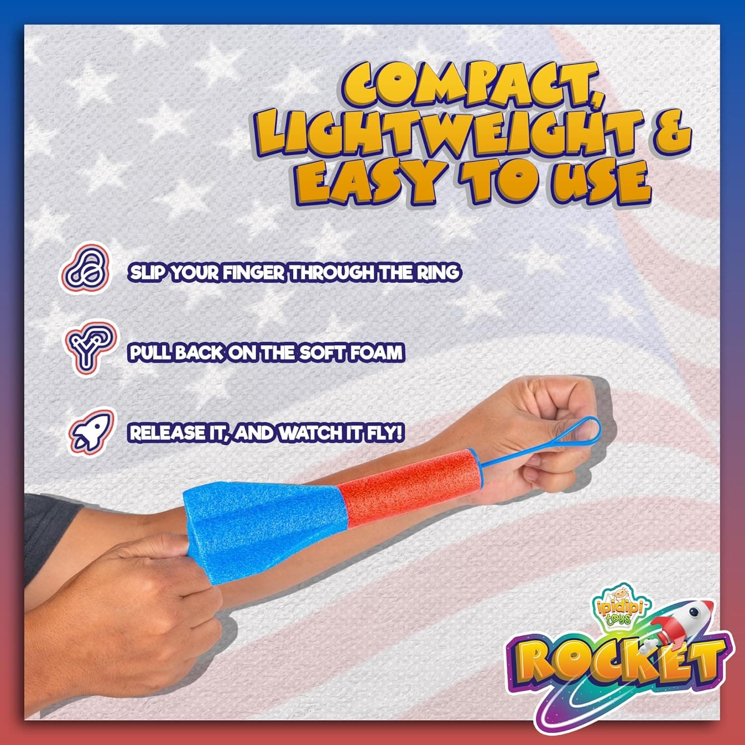 IPIDIPI TOYS Finger Rockets - Pack of 12 thumbnail 3