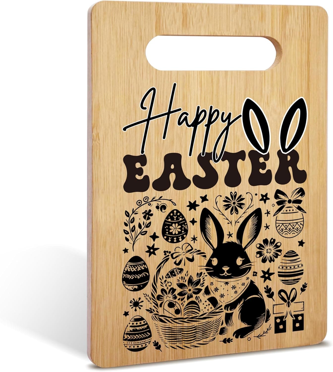 Easter Bamboo Cutting Board Gifts, Easter Gifts for Women Man, Happy Easter Charcuterie Board, Easter Egg Bunny Housewarming Gifts, Holiday Home Kitchen Decorations Favor -44 : Home &amp; Kitchen — Easter Gifts gift idea