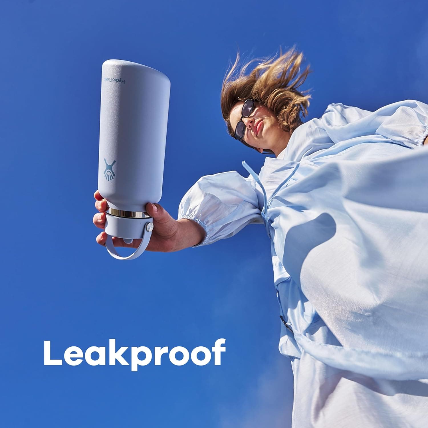 Hydro Flask Water Bottle 32 Oz - Botanical Bliss Agave thumbnail 5