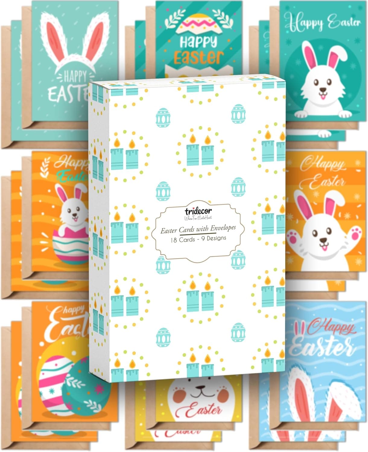 Easter Cards with Envelopes - 18 Greeting Cards Boxed Set thumbnail 2