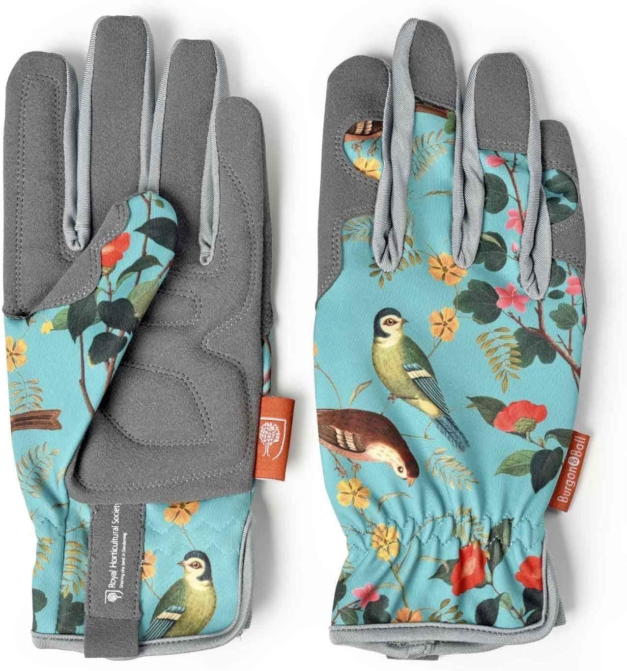 Burgon & Ball Flora & Fauna Design Ladies Premium Gardening Pruning Gloves — Easter Gifts gift idea