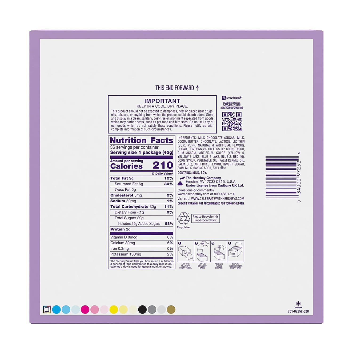 Cadbury Mini Eggs Milk Chocolate Easter Candy Pack (36 Count) thumbnail 2