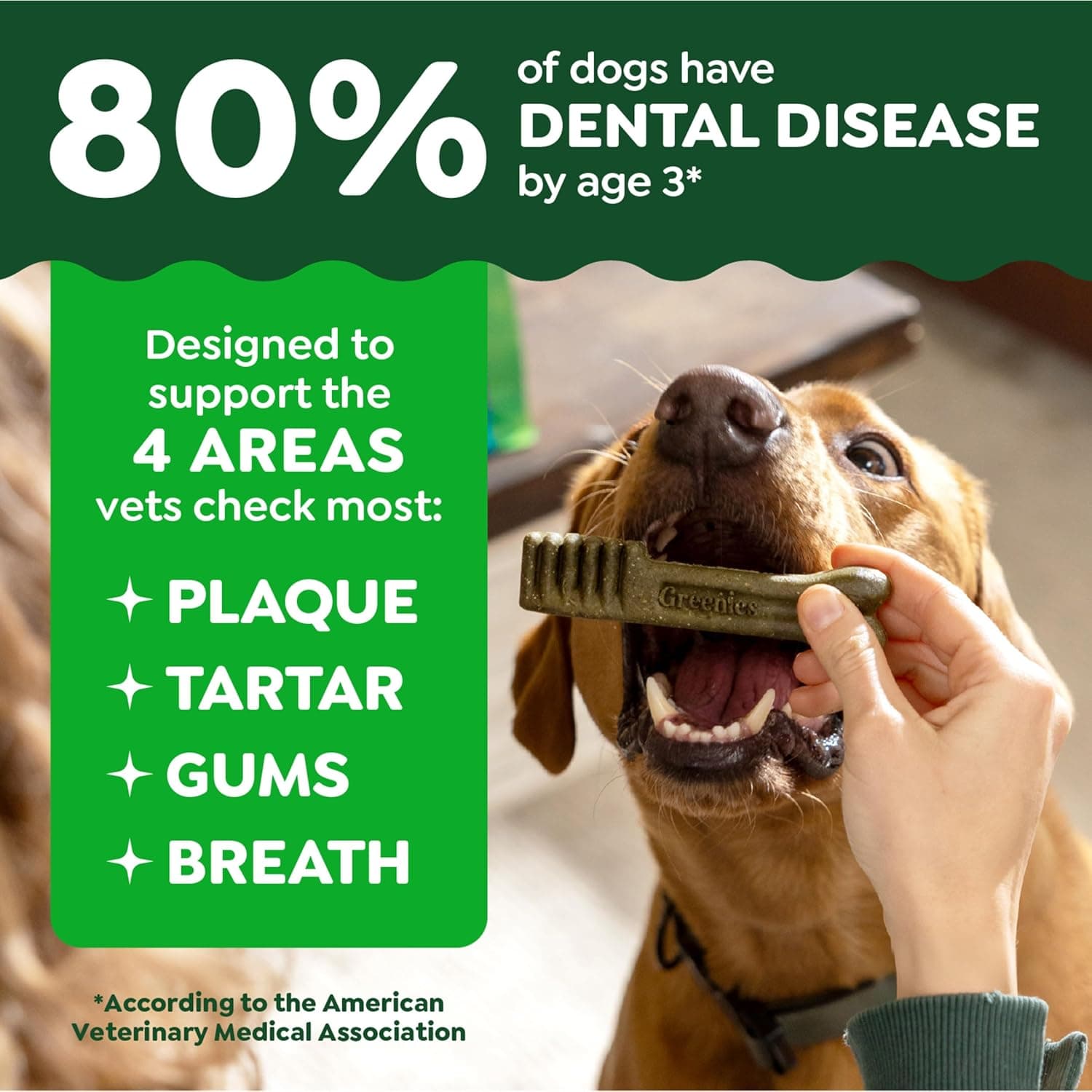Greenies Dog Treats Veterinarian-Recommended Natural Dental Treats for Dogs, Teenie Size, Variety Pack Flavor, (3) 12 oz. Packs, 129 Count : Pet Supplies thumbnail 3