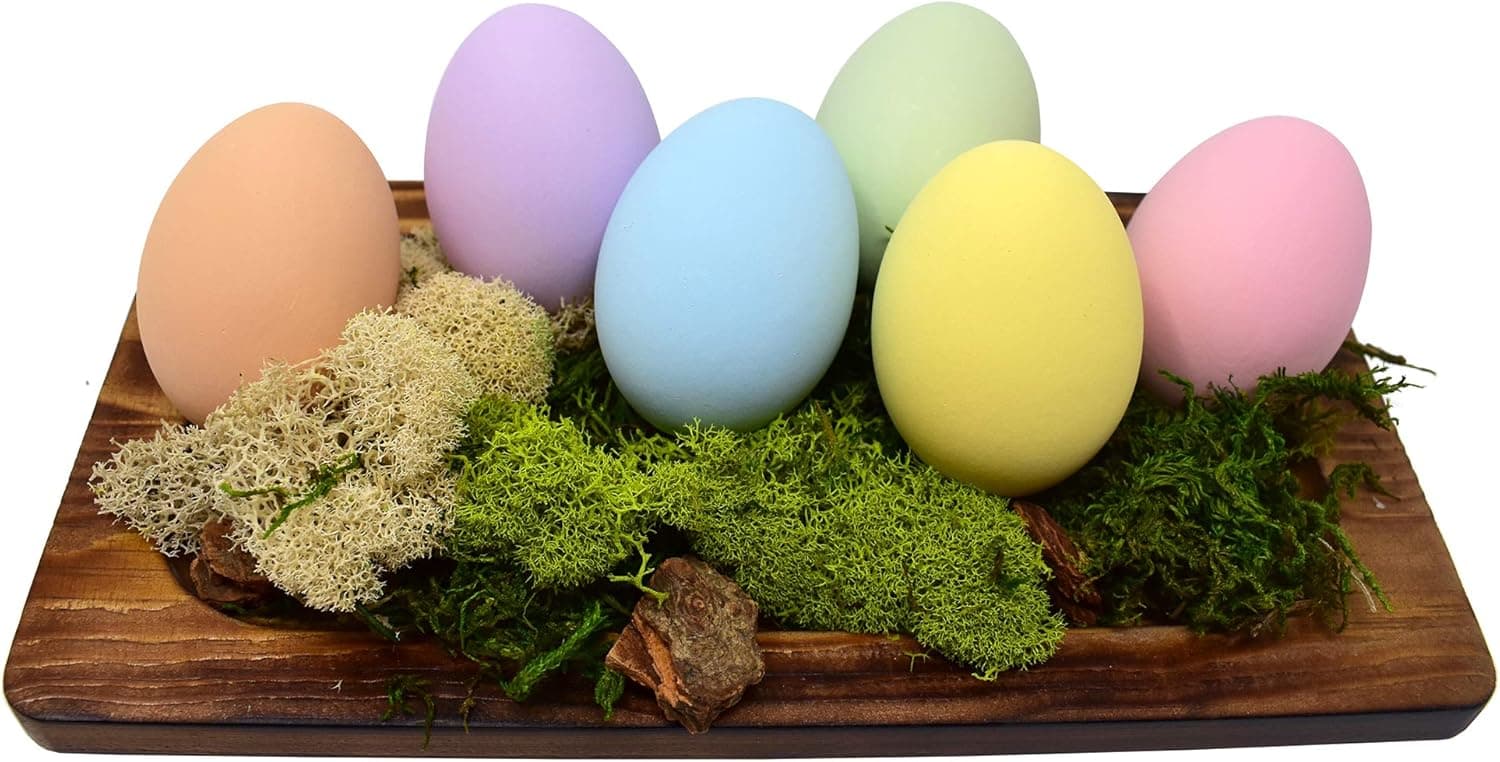 Eggcetera Ceramic Nest Eggs 6-Pack (Pastel) thumbnail 2