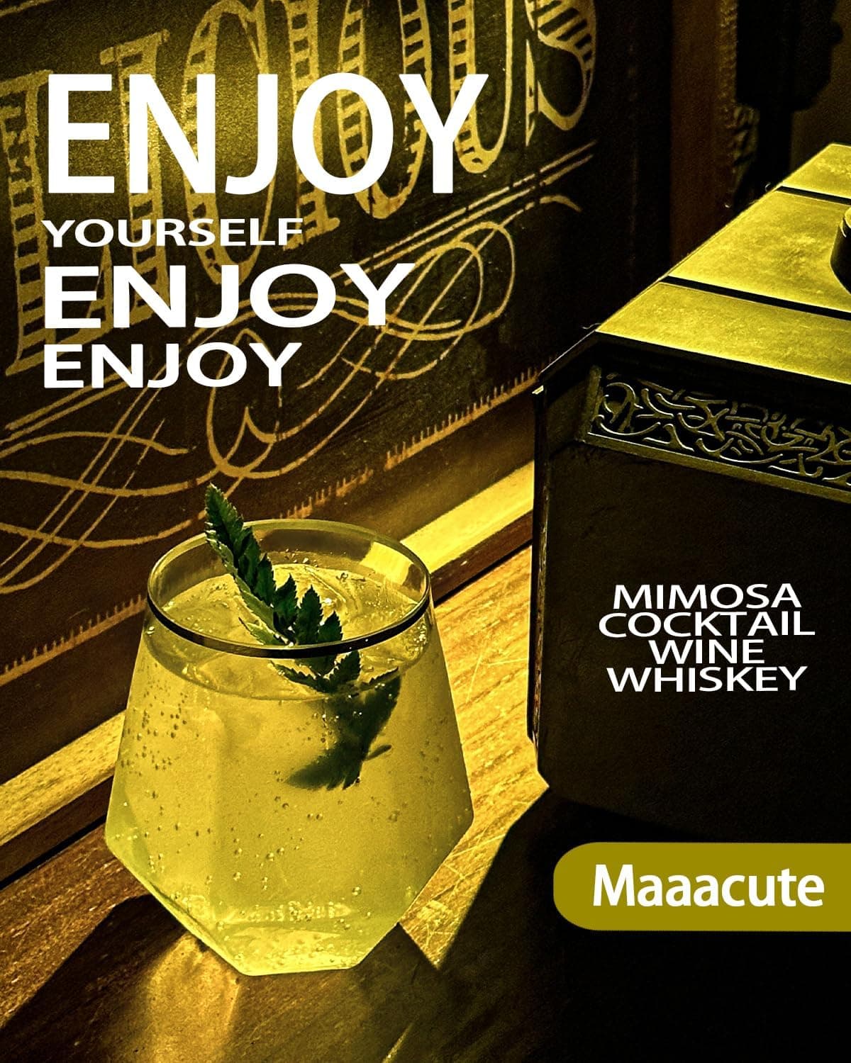 Plastic Stemless Wine Glasses with Gold Rim - 40 Pack, 12 oz thumbnail 5