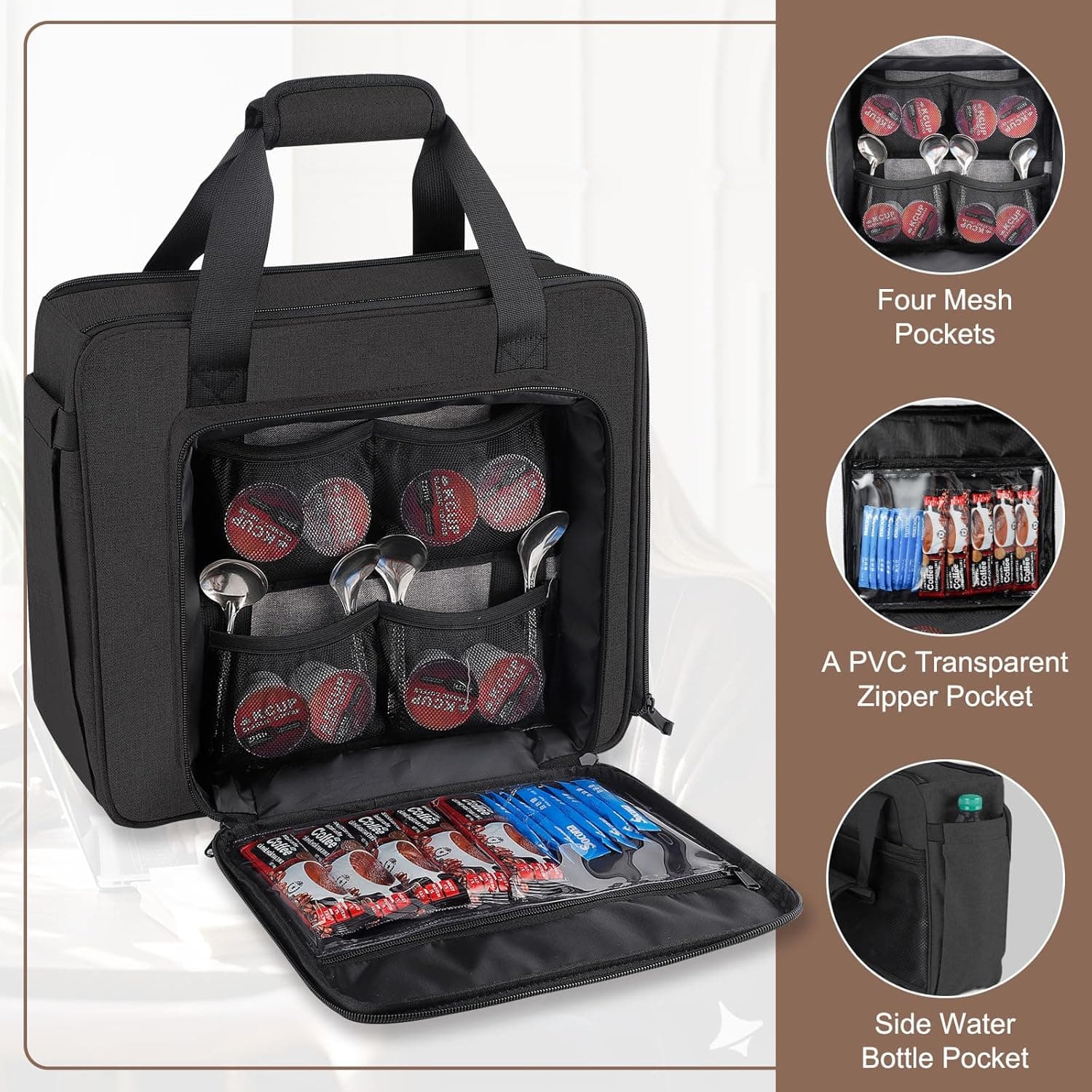 Anitor Portable Carrying Coffee Maker Travel Bag thumbnail 5