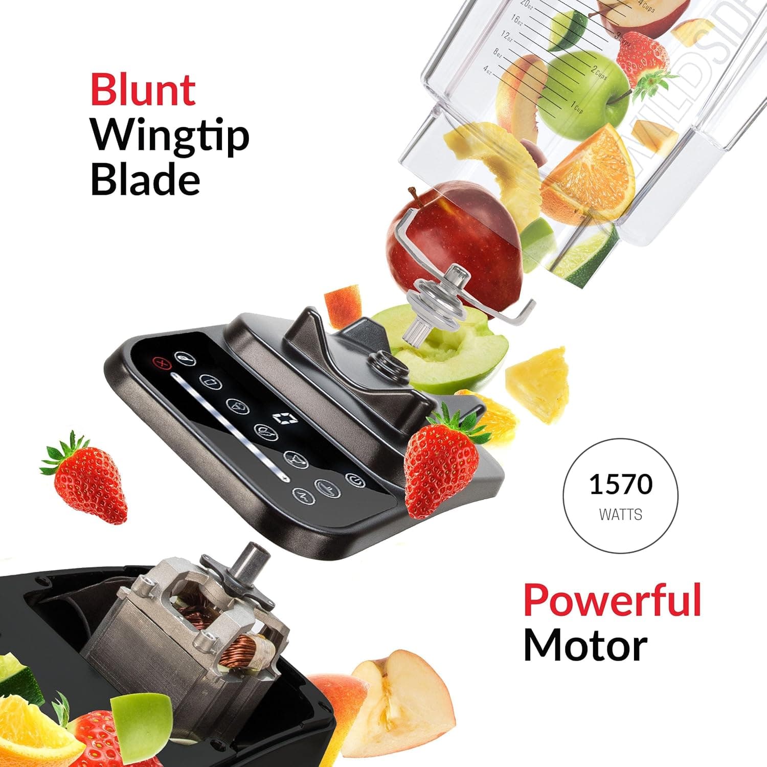 Blendtec Original Designer Series Blender with 90 Oz WildSide+ Jar thumbnail 4