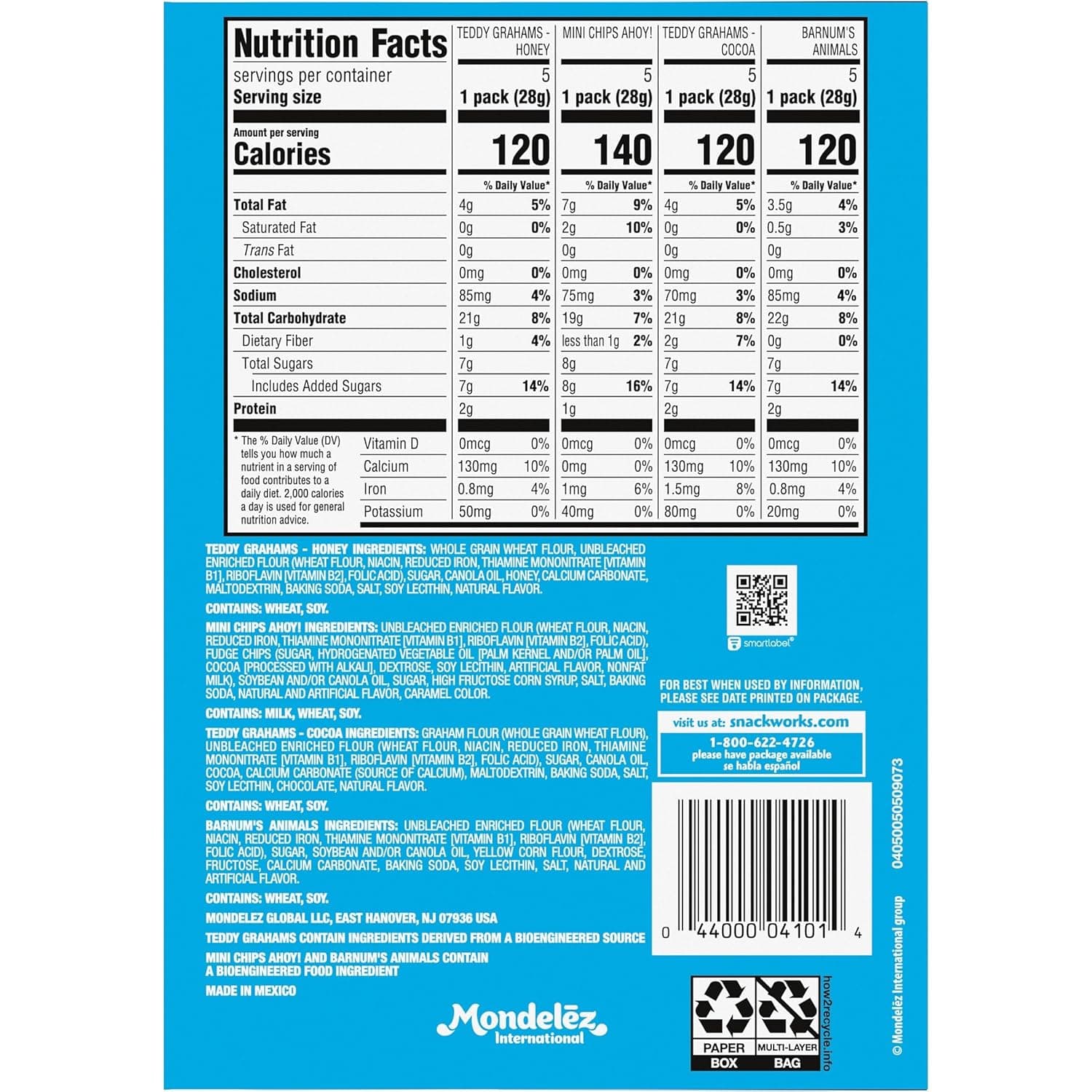 Nabisco Fun Shapes Variety Pack thumbnail 3