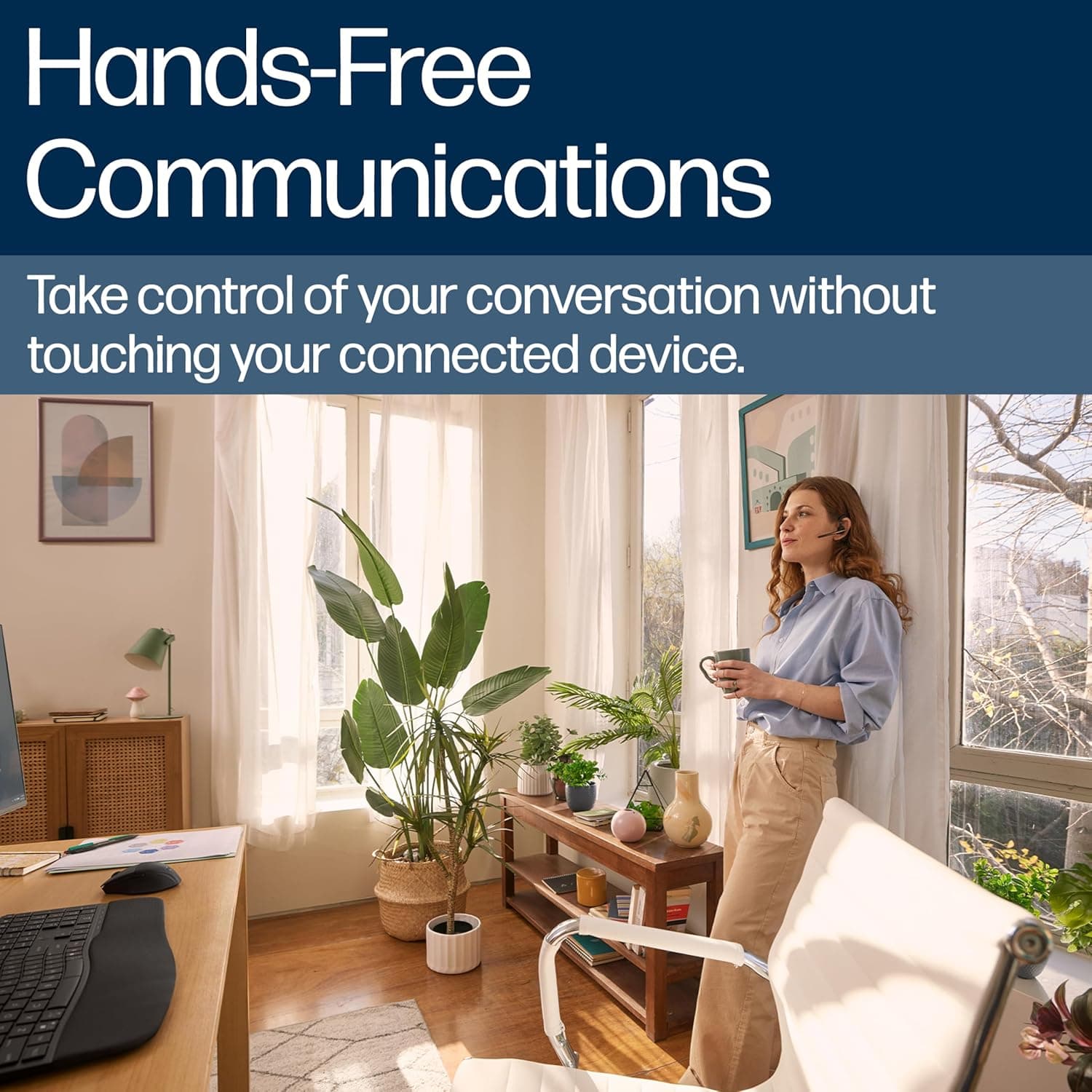 Poly Voyager Legend 50 UC Bluetooth Headset with Charging Case thumbnail 5