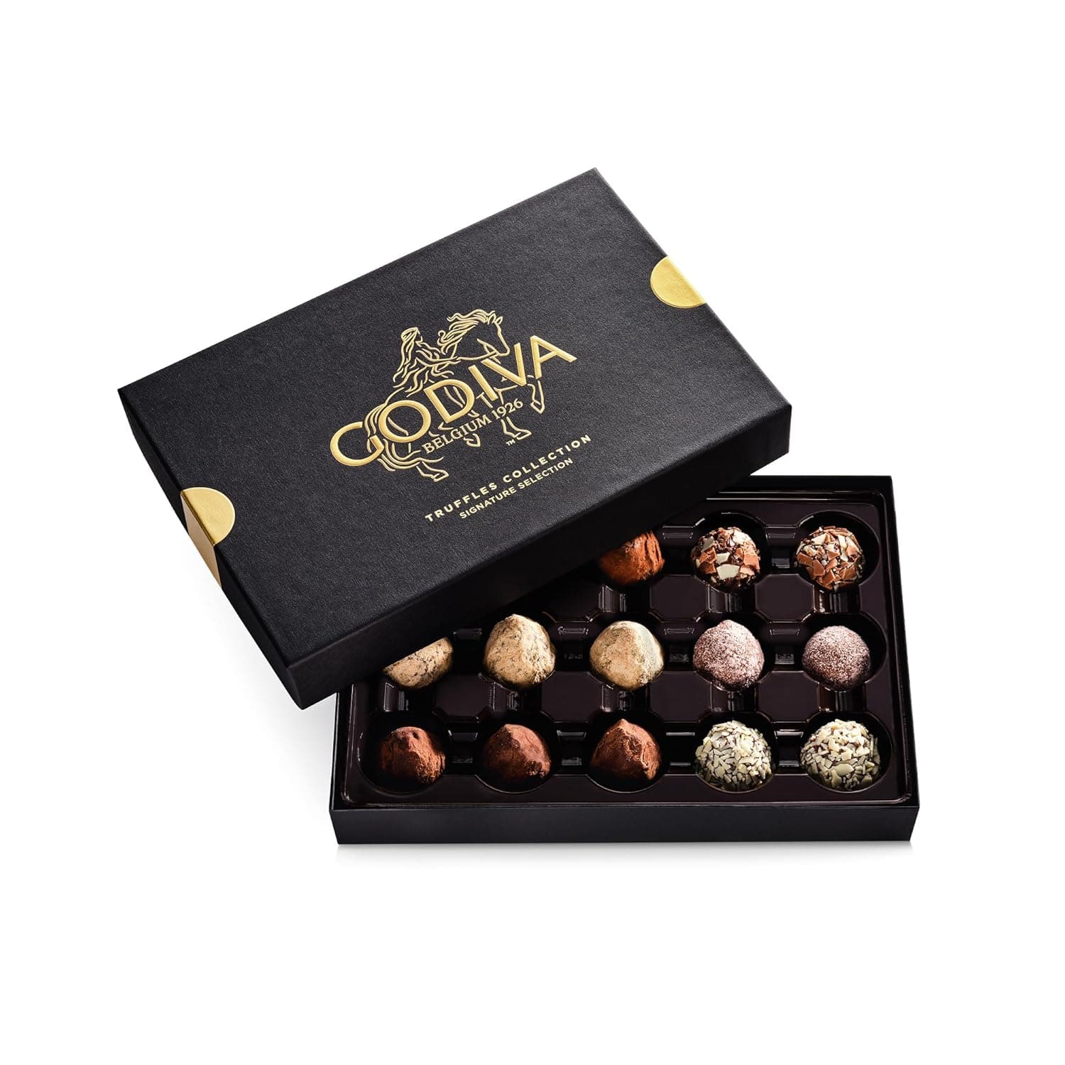 Godiva Signature Truffle Gift Box - 15 Piece Belgian Chocolates — Easter Gifts gift idea