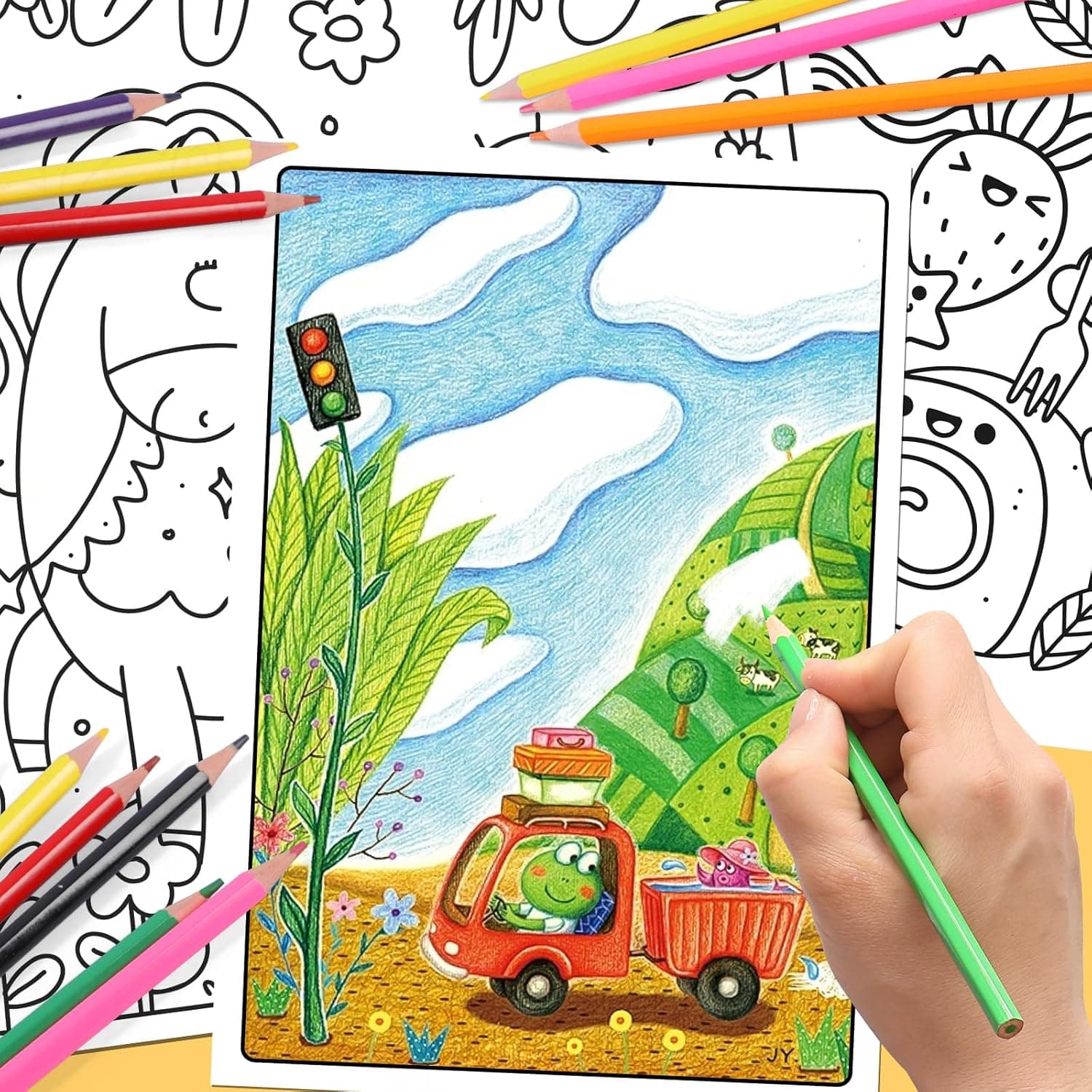 240 Pack Colored Pencils with Sharpeners - Bulk Assorted Colors thumbnail 3