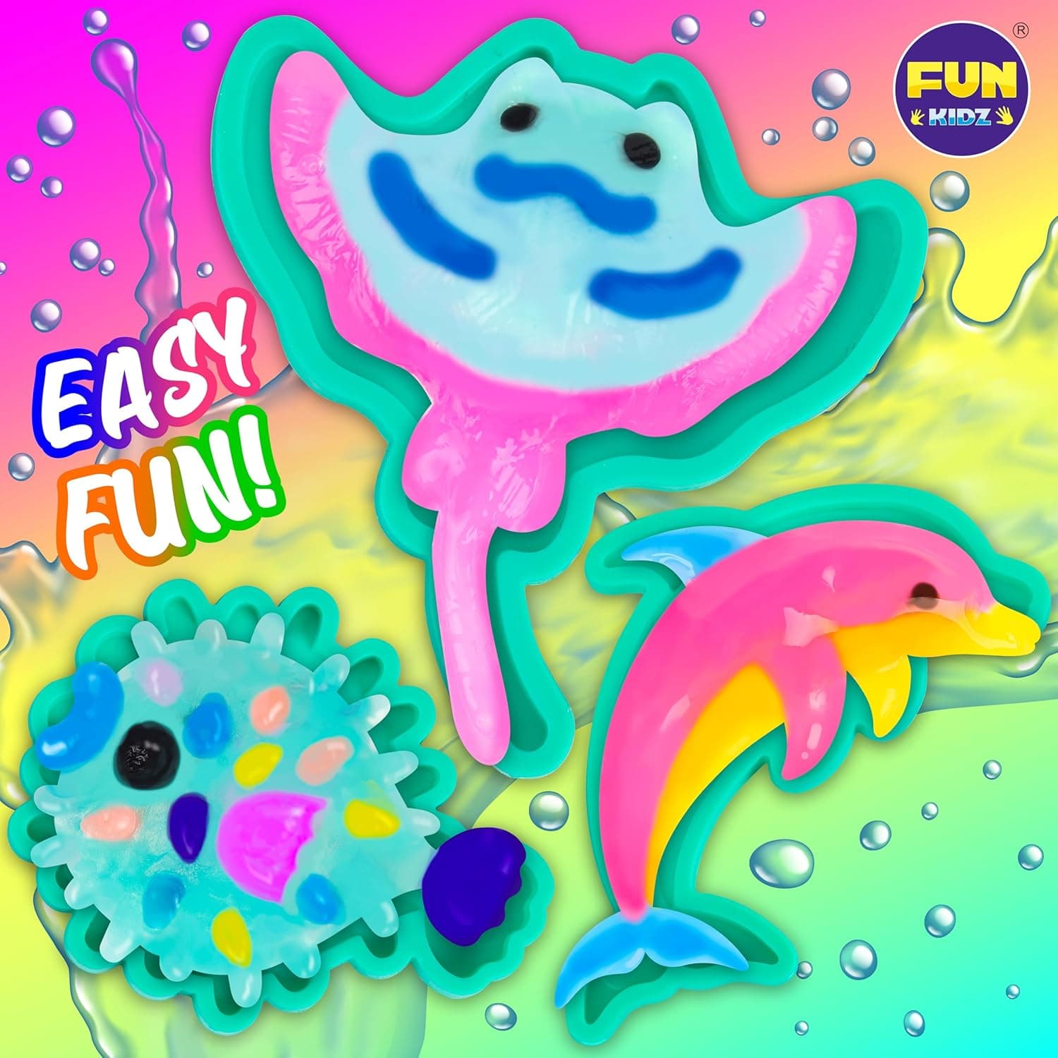 Ocean Magic Water Elves Aqua Squishy Craft Kit thumbnail 4