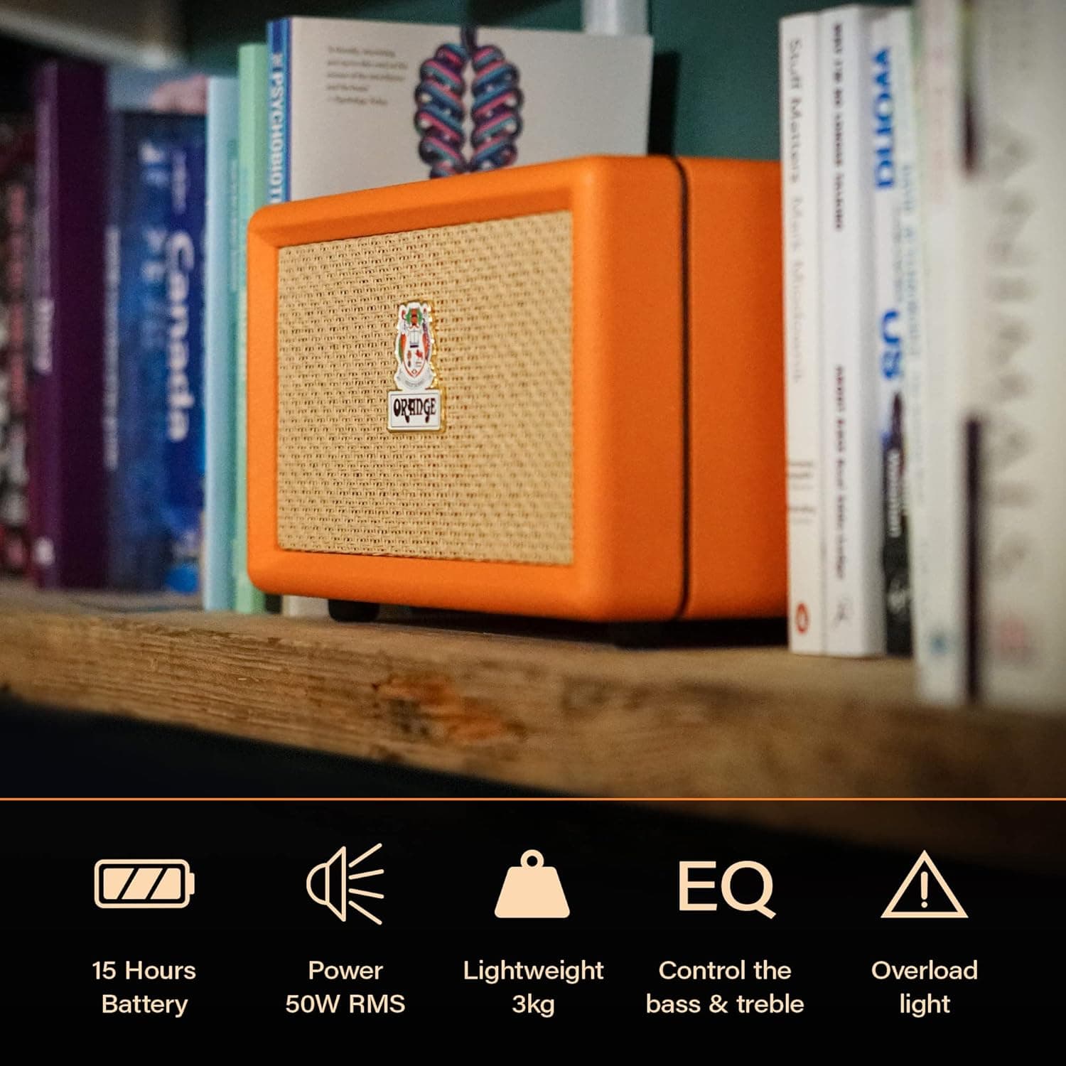 Orange Box Portable Bluetooth Speaker — Spring Gift Ideas gift idea