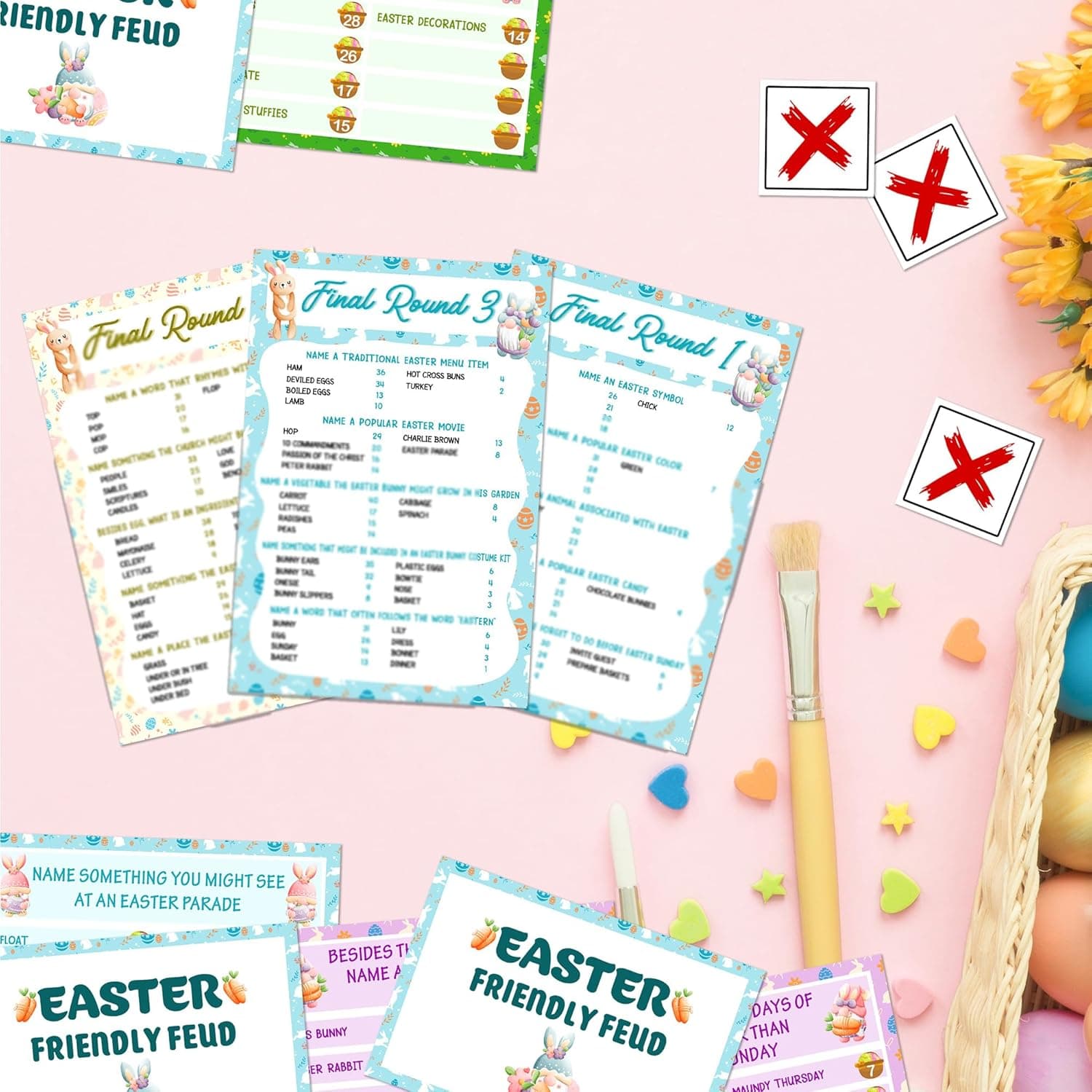 Easter Party Games for Adults - Easter Friendly Feud Game thumbnail 3