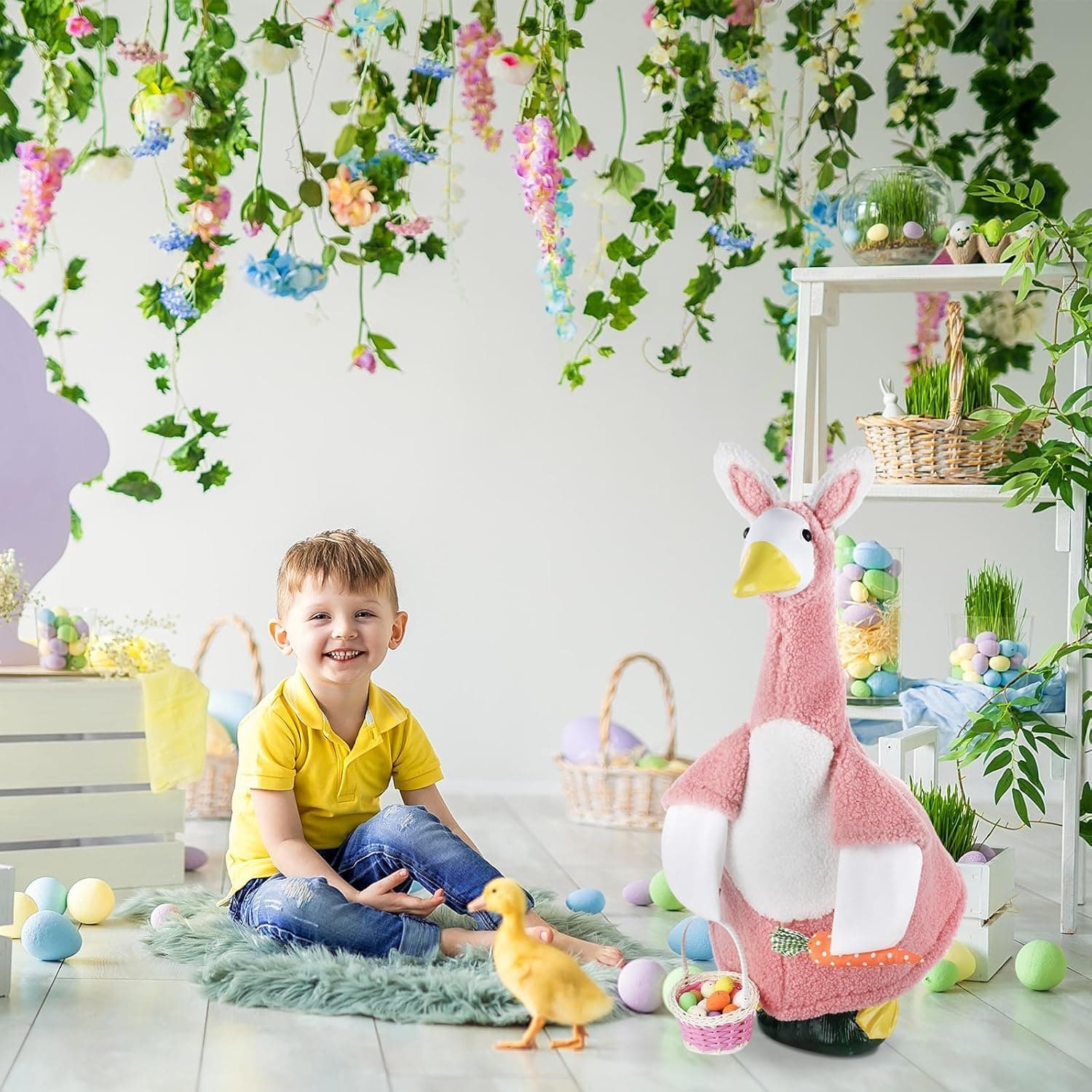 Easter Bunny Porch Goose Costume Outfit Set thumbnail 5