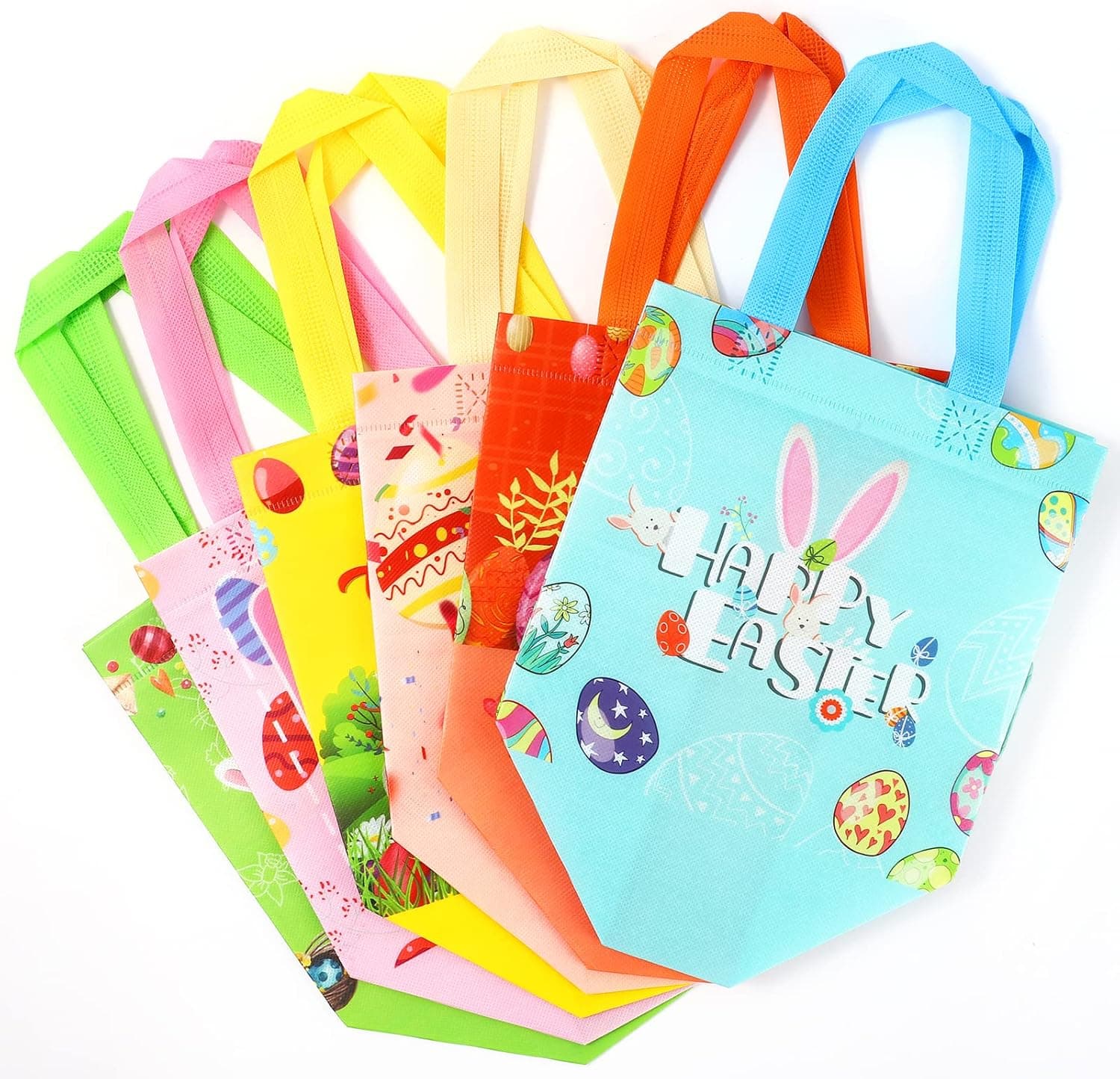 YANGTE 12 Pack Kid Easter Baskets with Handle thumbnail 4