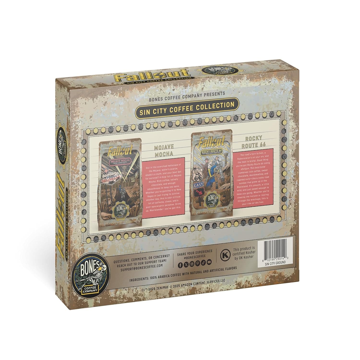 Bones Coffee Company Fallout Sin City Coffee Collector thumbnail 2