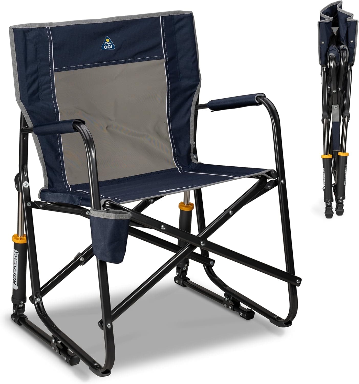 GCI Outdoor Freestyle Rocker Camping Chair - Indigo Blue image 1