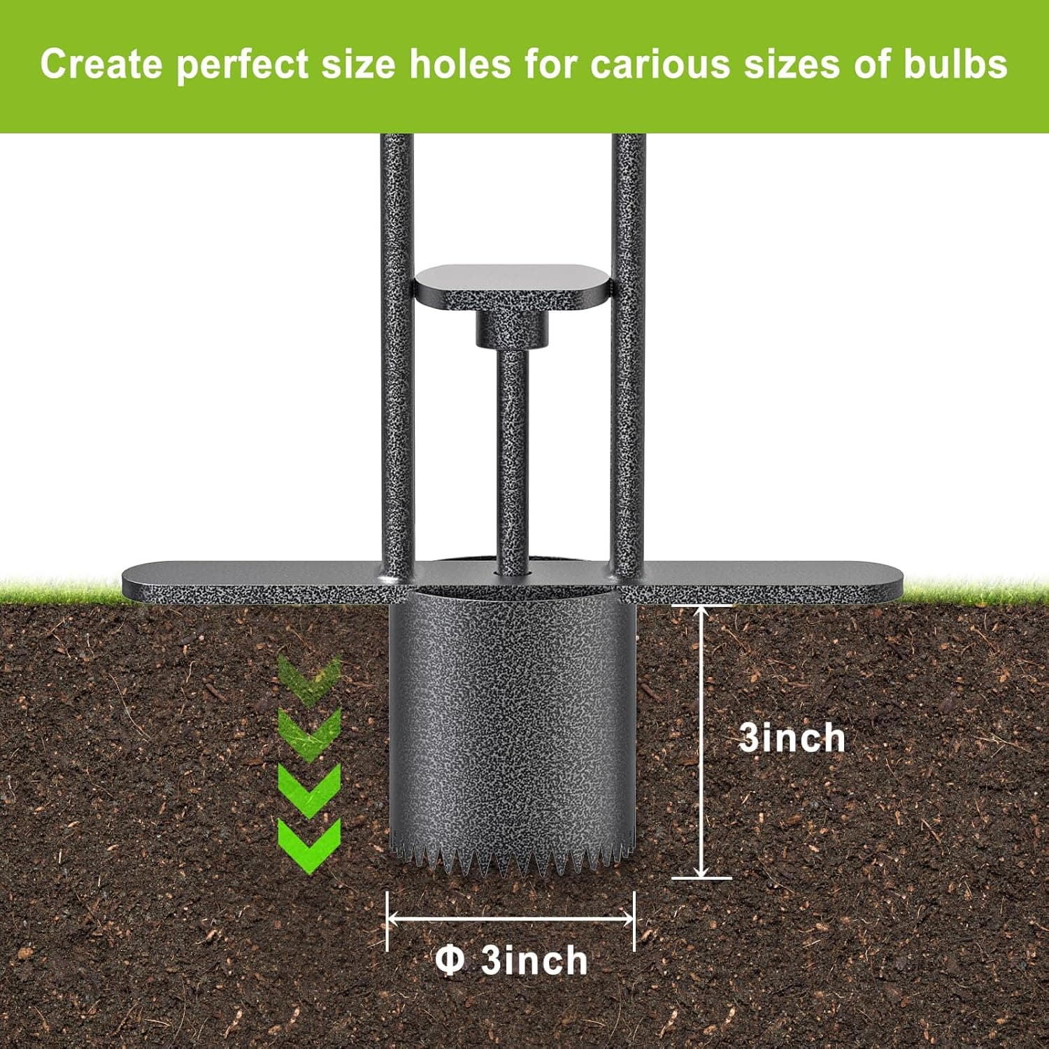 Dolibest Sod Plugger Turf Cutter Tool with Dual Pedals thumbnail 4