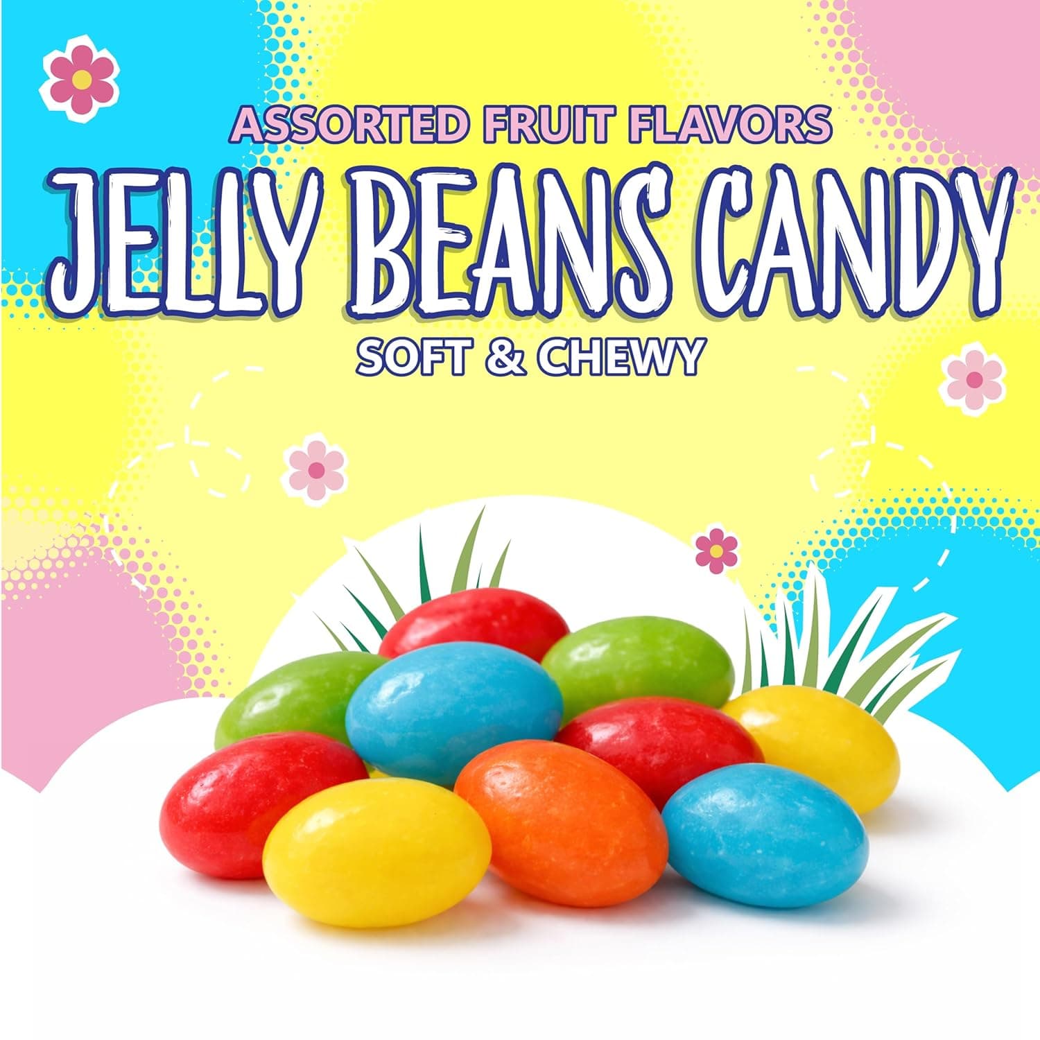 Jelly Beans 18 Mini Packs - Easter Candy Individually Wrapped thumbnail 5