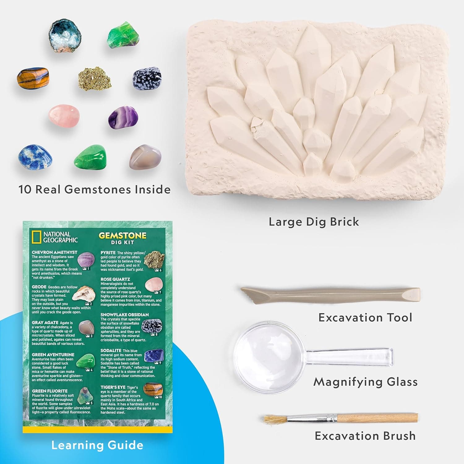 National Geographic Gemstone Dig Kit thumbnail 5