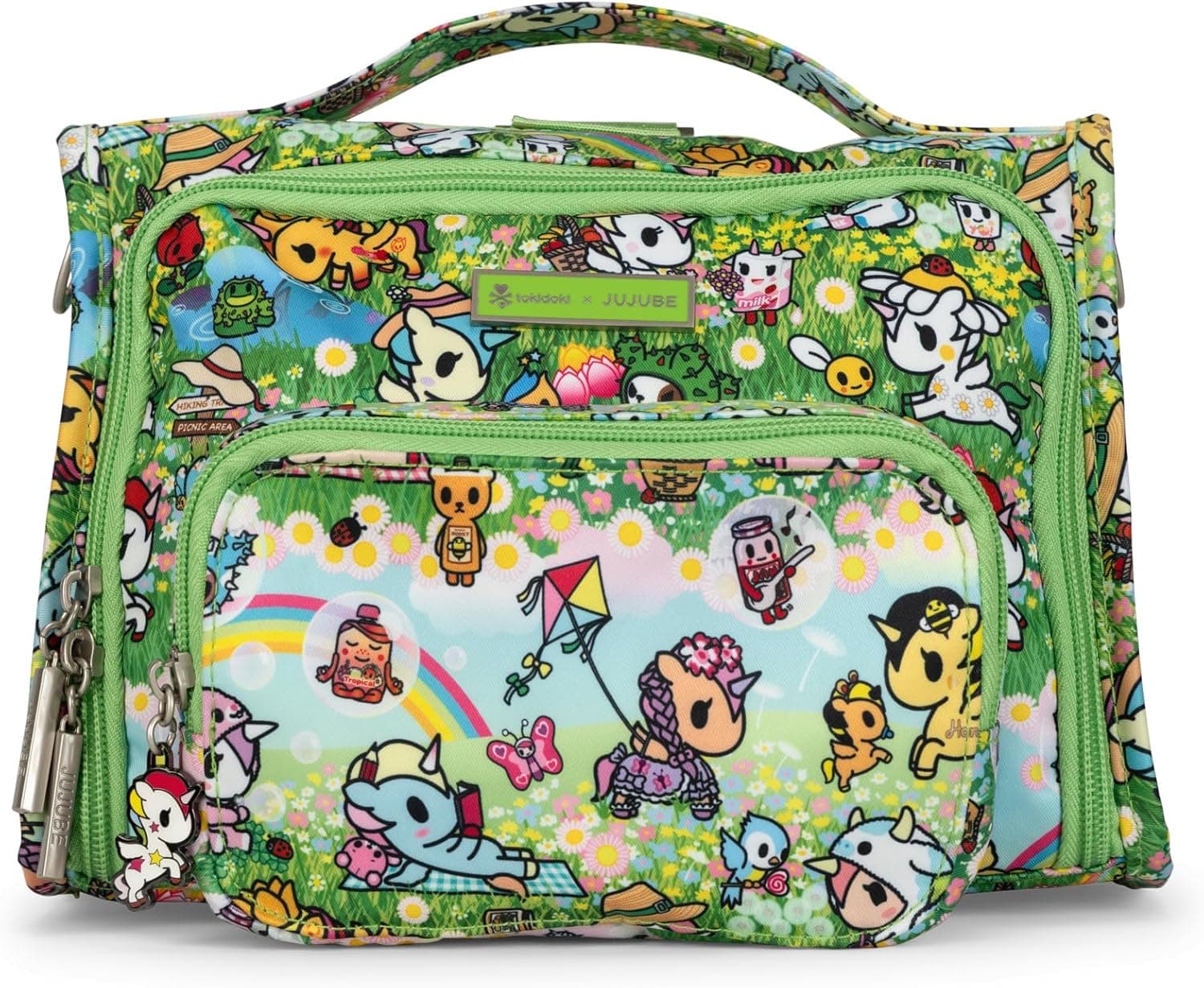 JuJuBe Tokidoki Crossbody to Backpack Convertible Purse, Small Messenger Bag with Adjustable Strap, Mini Handbag w/Multi Pockets : Clothing, Shoes &amp; Jewelry image 1